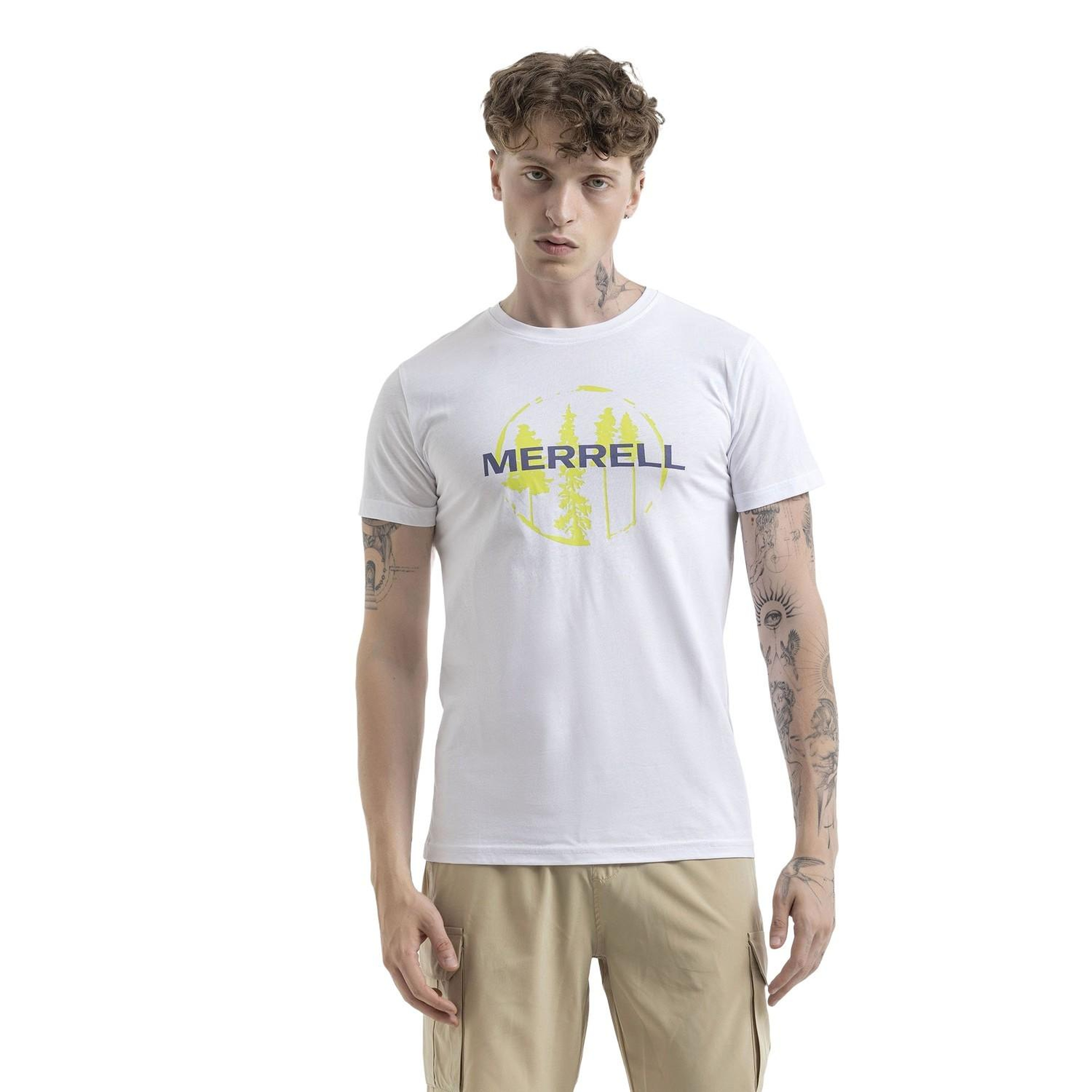 Merrell Talk Erkek Pembe Tişört