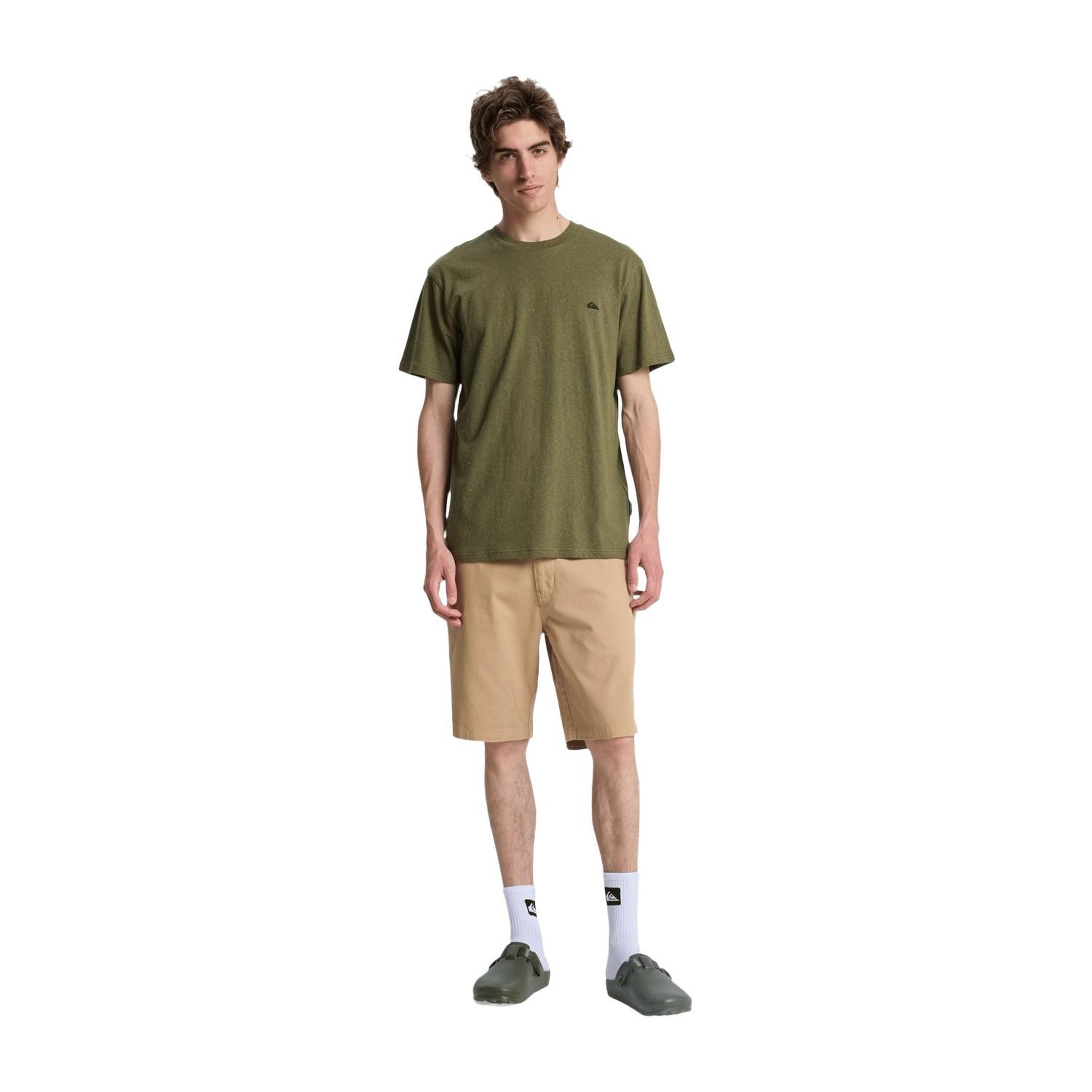 Quiksilver Mw Neps Erkek Yeşil Tişört