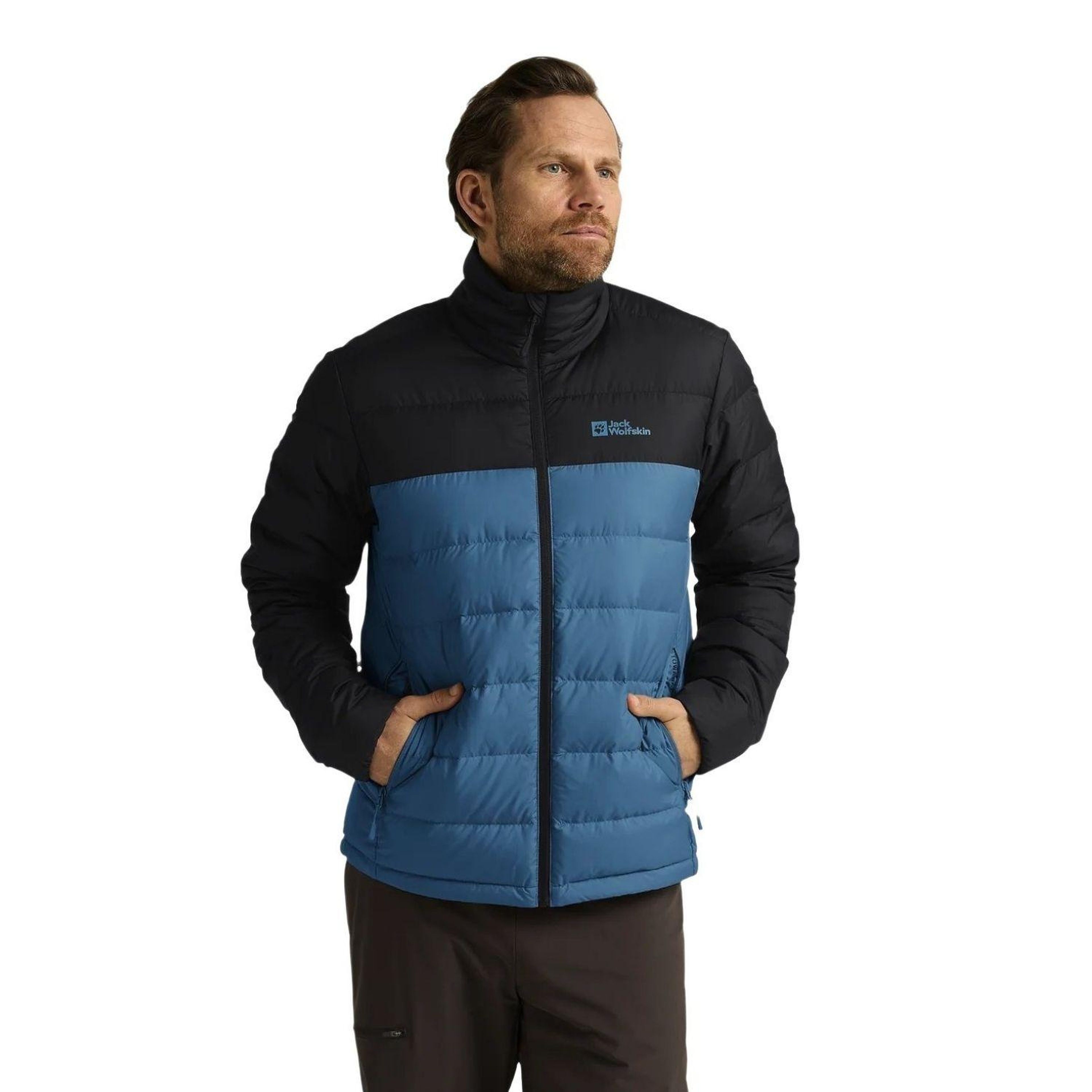 Jack Wolfskin 5th Avenue Erkek Mavi Outdoor Ceketi