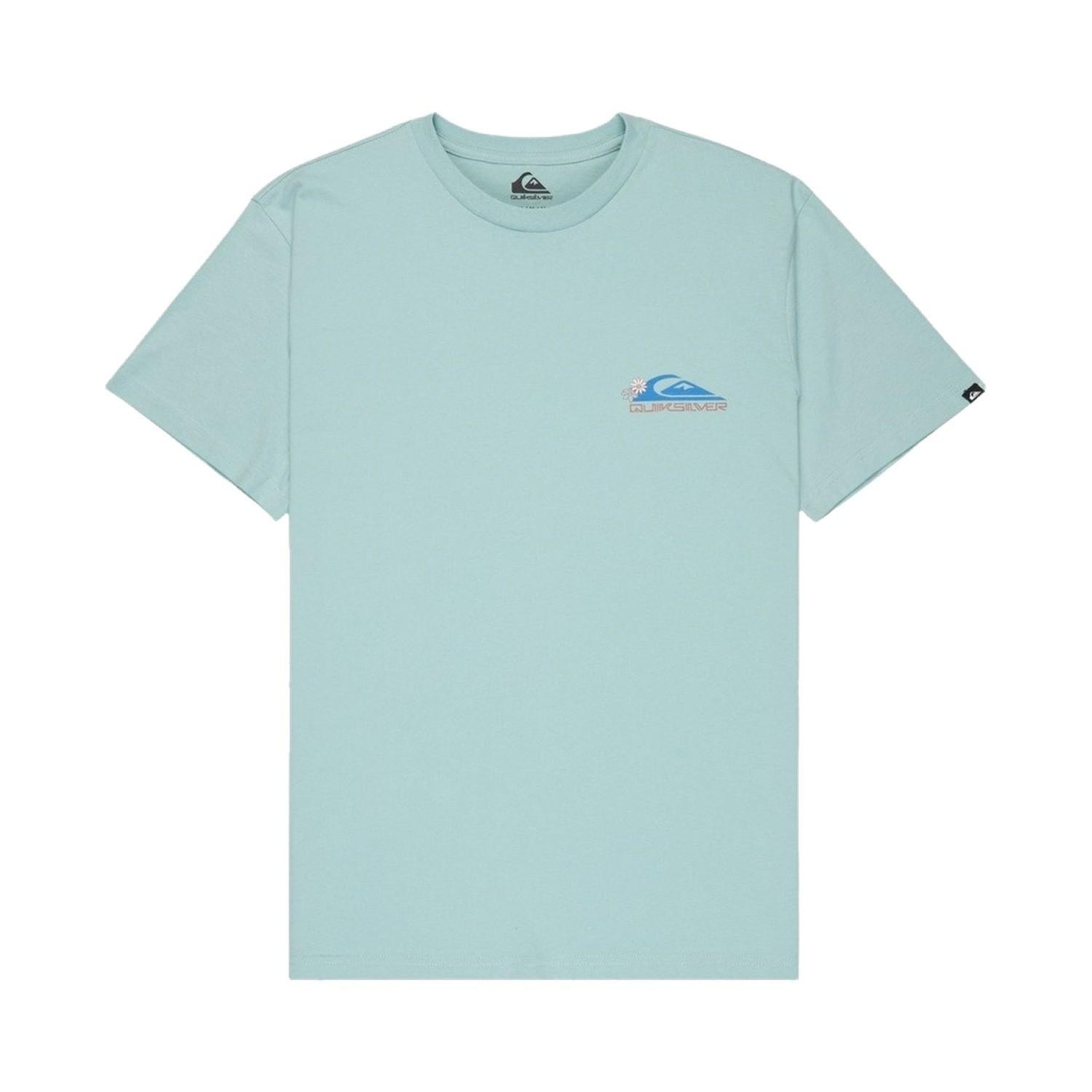 Quiksilver Ev Barrel Parad Erkek Mavi Tişört