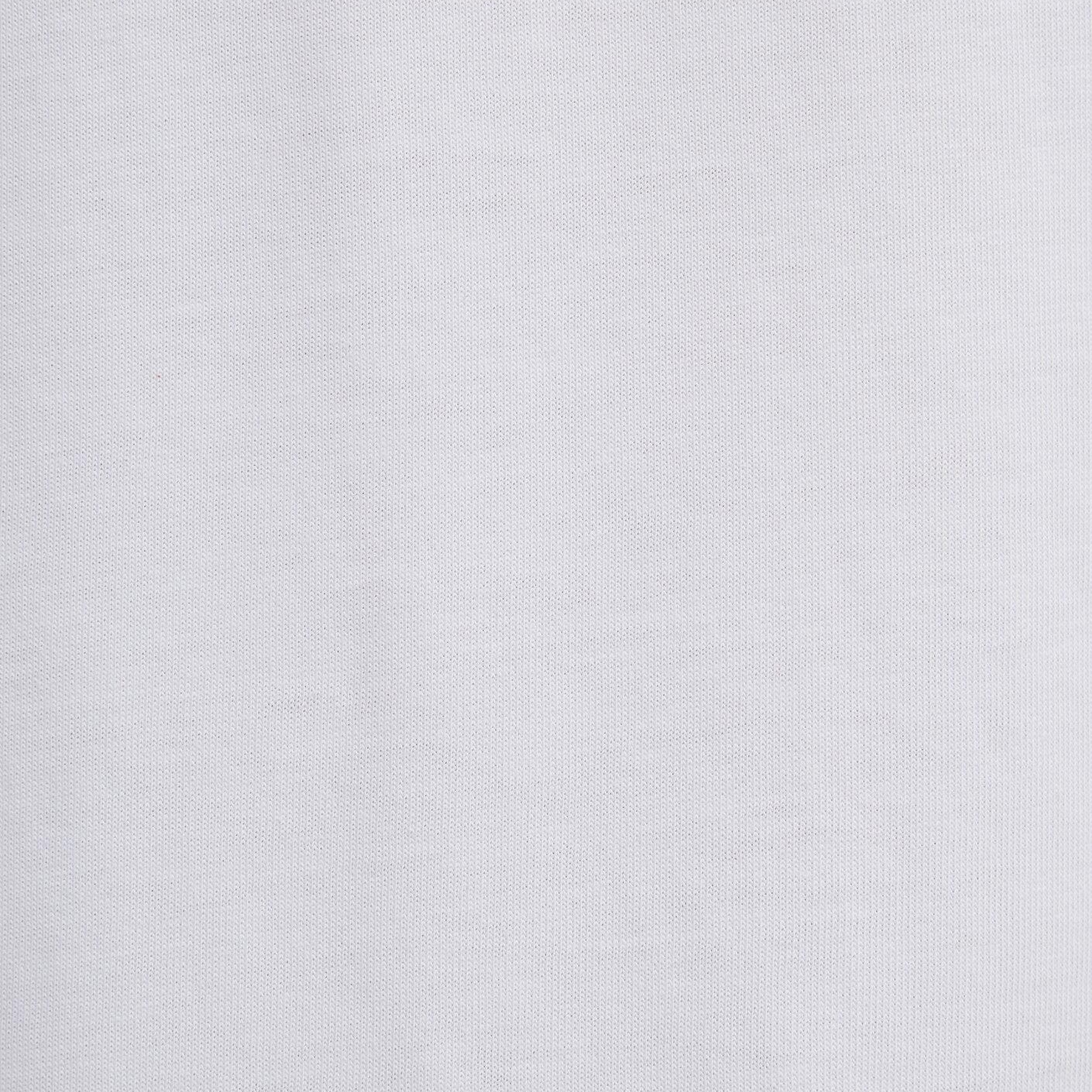 Mavi Bisiklet Yaka Beyaz Basic Tişört Oversize / Geniş Kesim 0613113-620