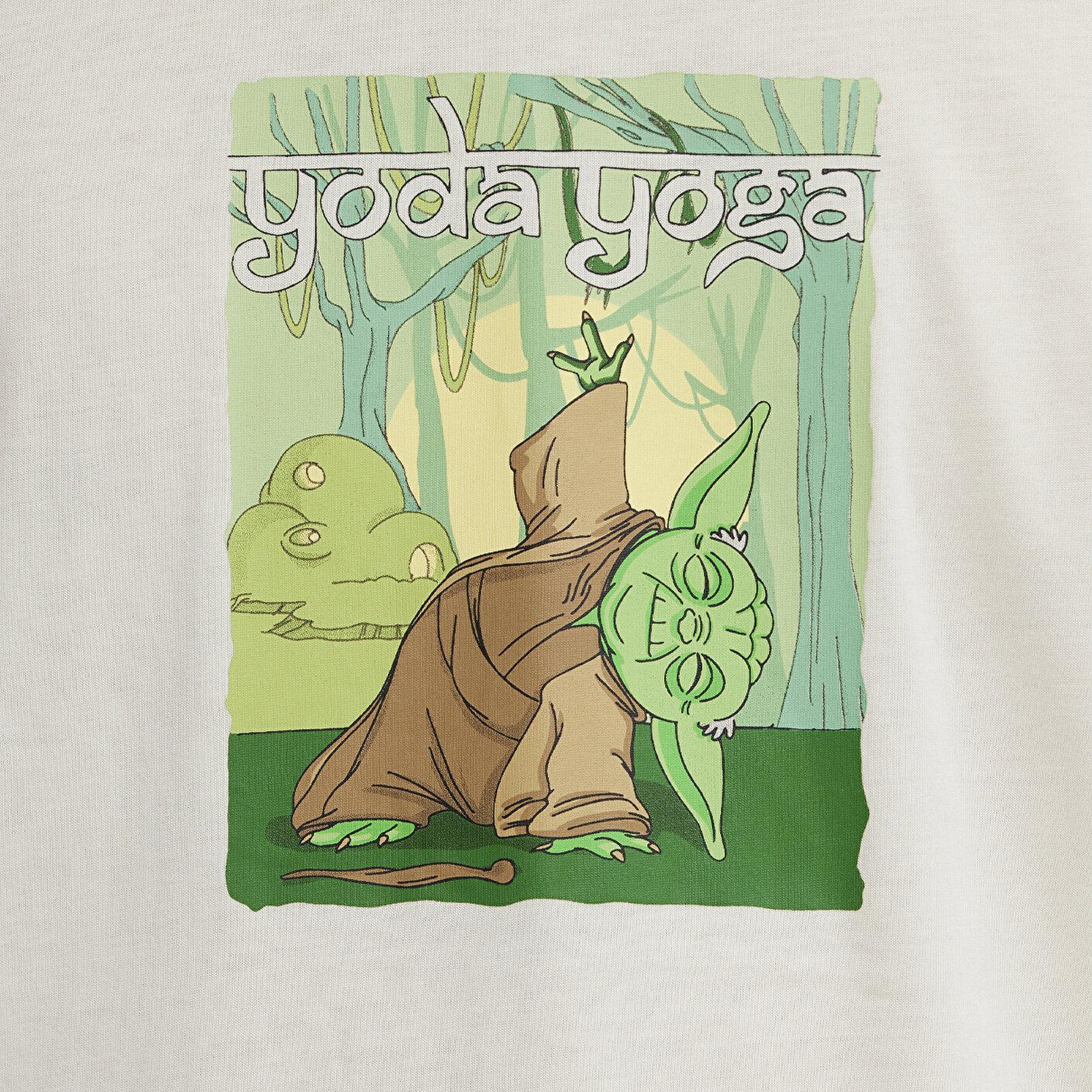 Mavi Yoda Baskılı Ekru Tişört Relaxed Fit / Rahat Kesim 0613351-70056