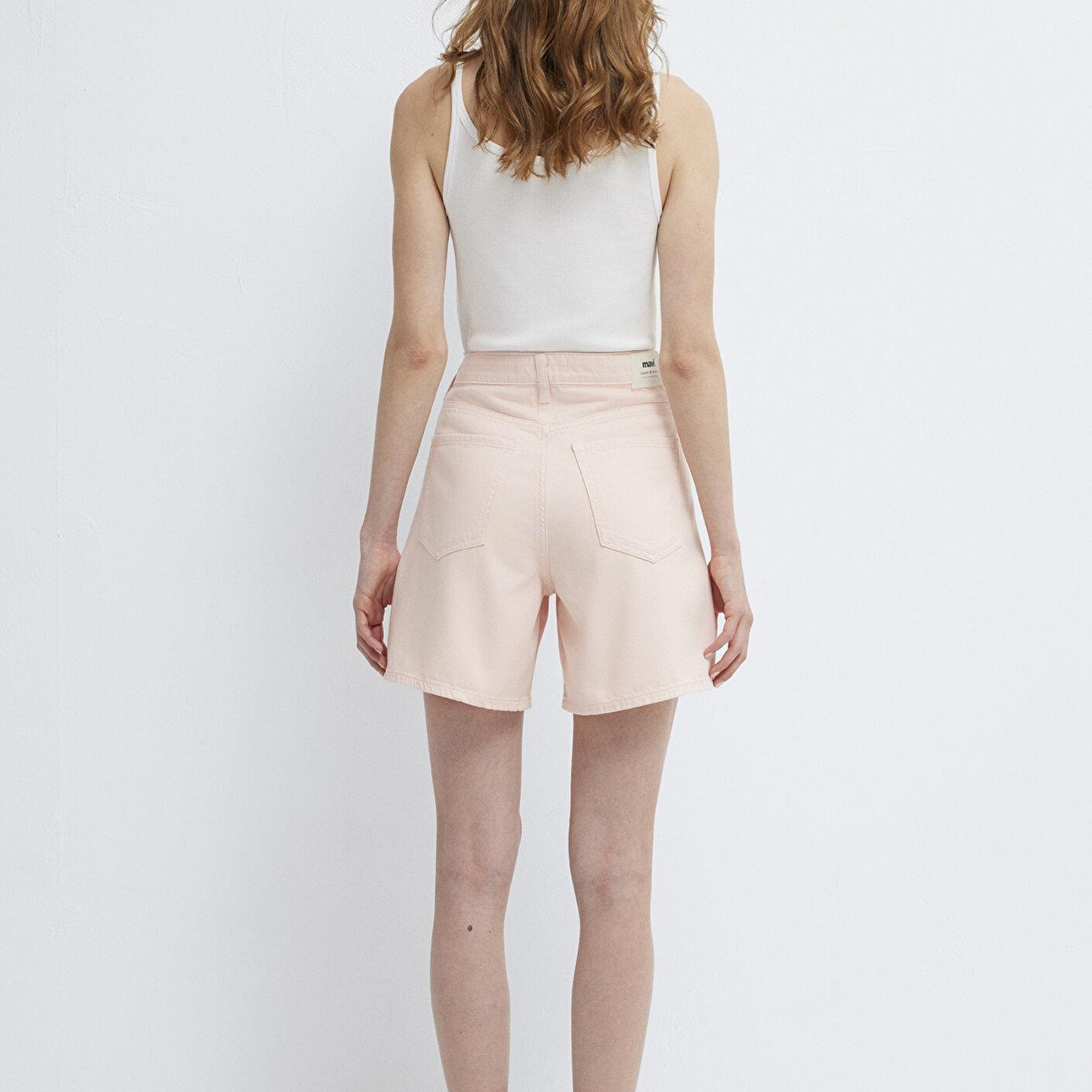 Mavi Siena Classic Denim Pembe Jean Şort 1421033-A3199