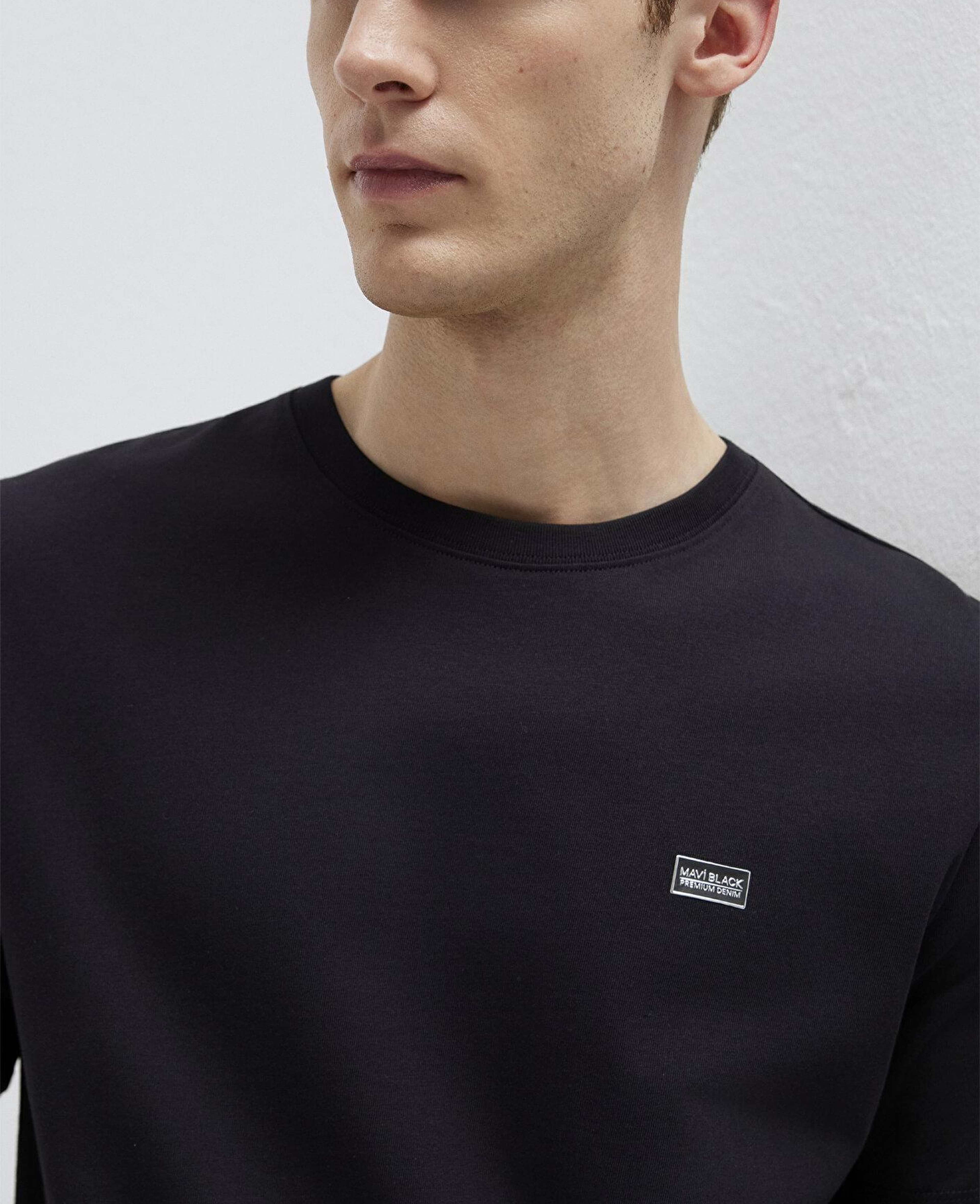 Mavi Mavi Black Siyah Tişört Regular Fit / Normal Kesim 0613660-900