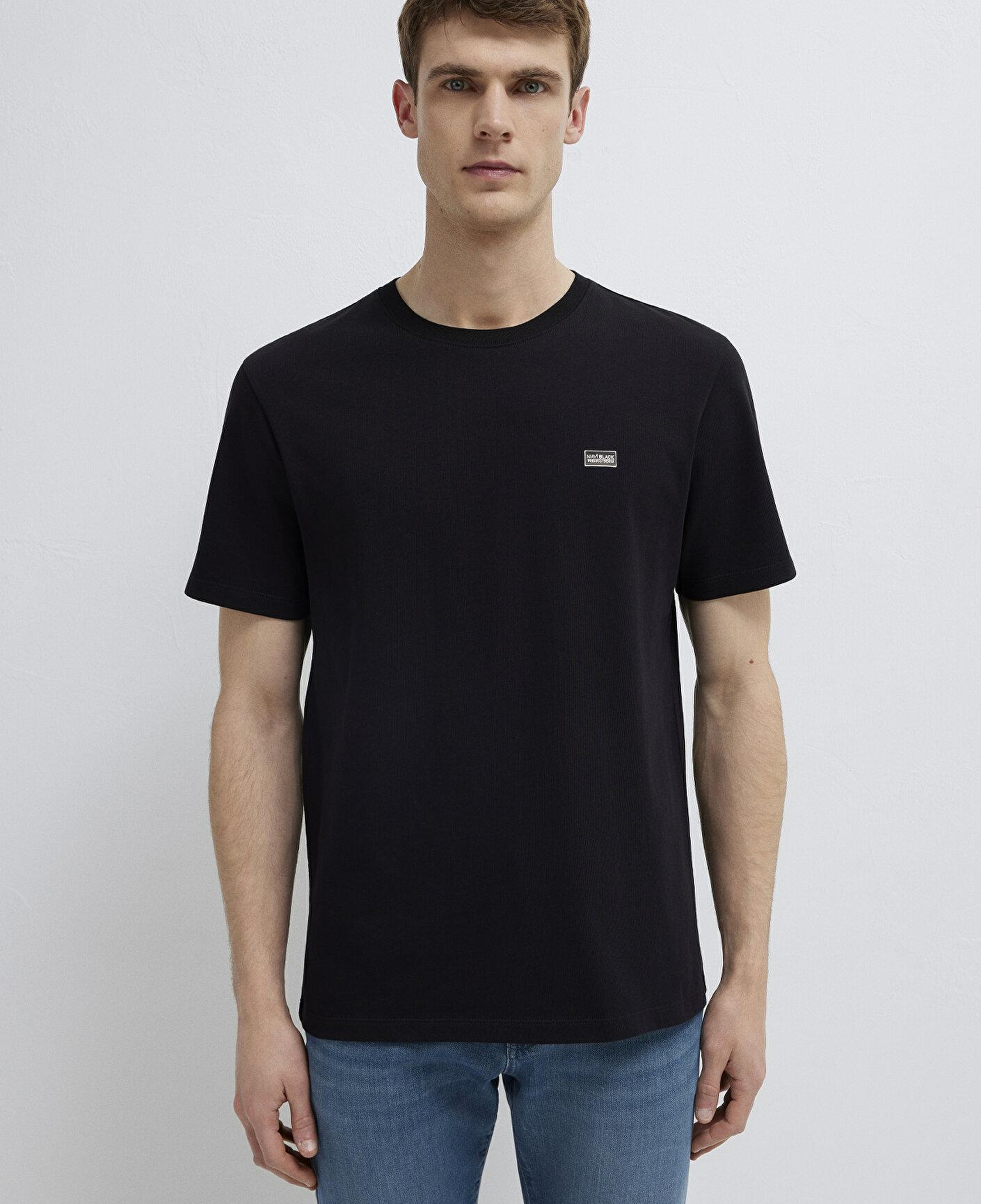 Mavi Mavi Black Siyah Tişört Regular Fit / Normal Kesim 0613660-900