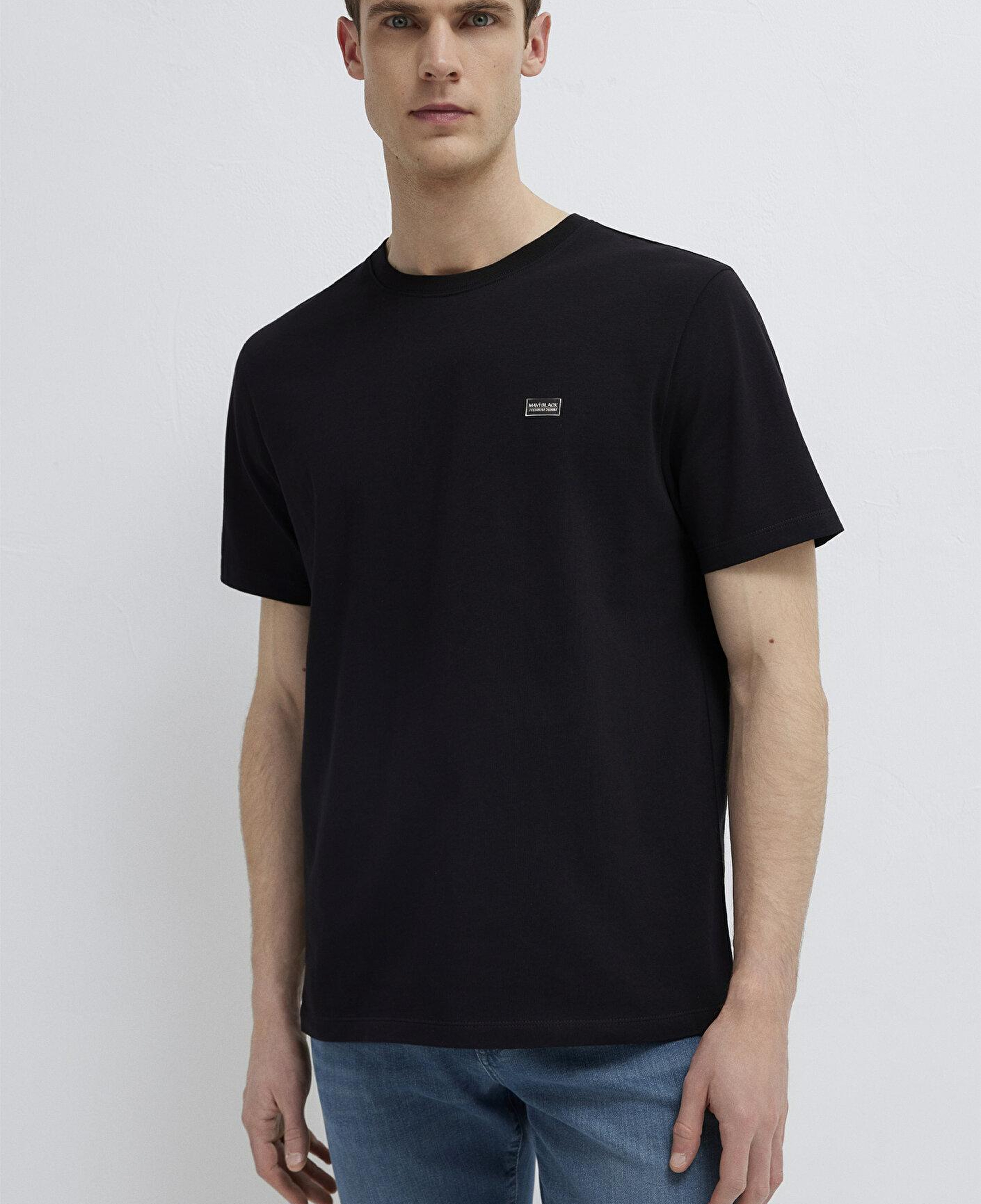 Mavi Mavi Black Siyah Tişört Regular Fit / Normal Kesim 0613660-900