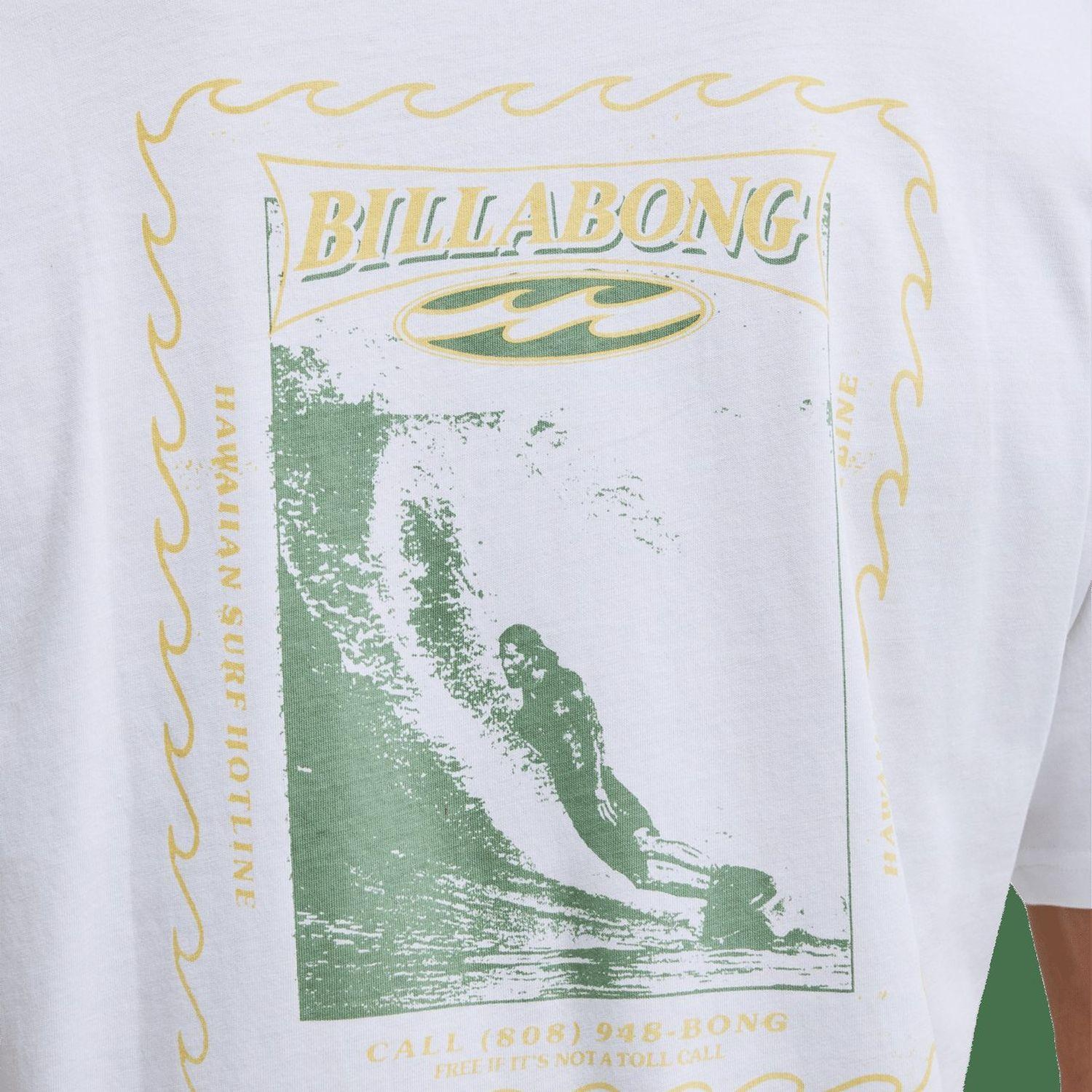 Billabong Poster Ww Erkek Beyaz Tişört