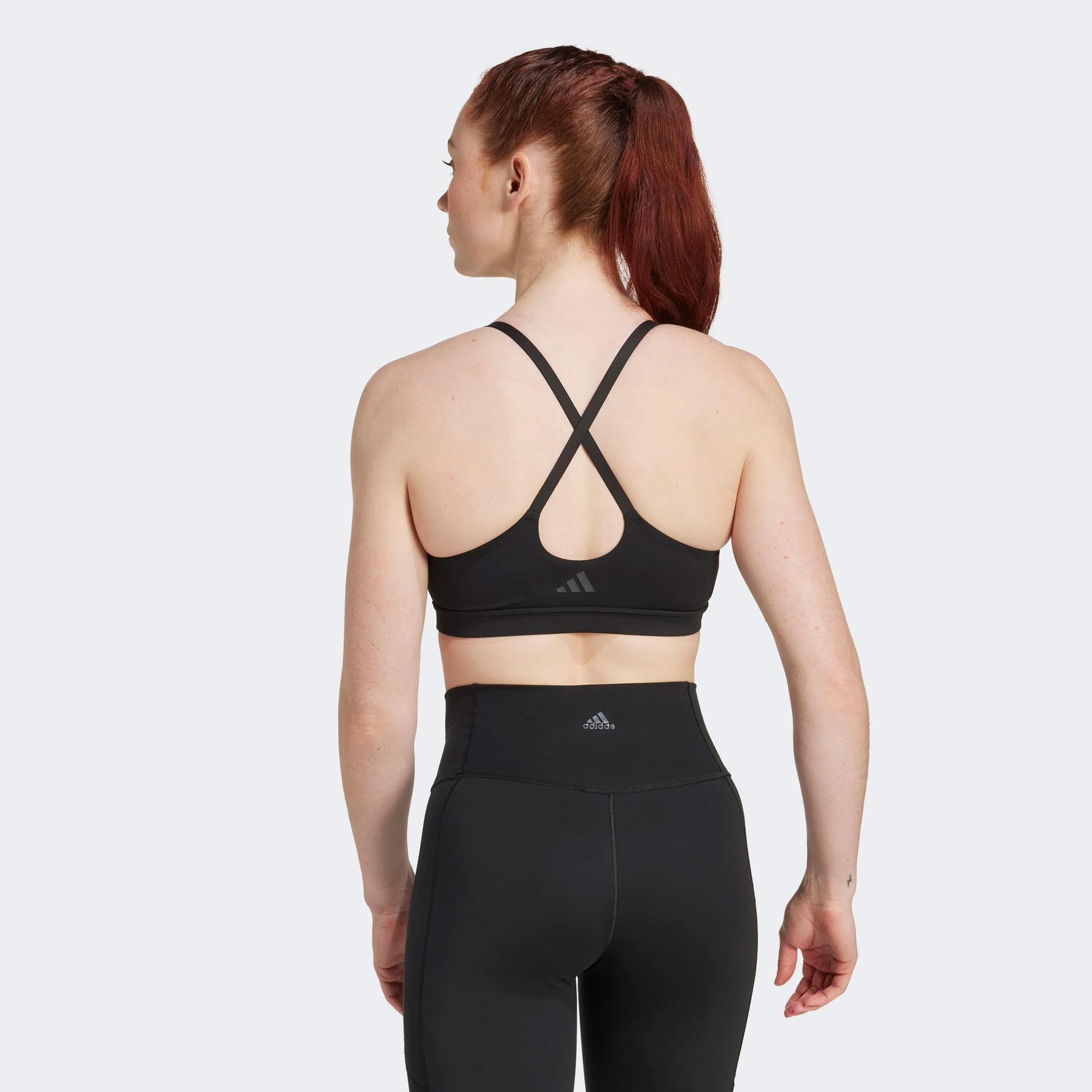 adidas All Me Light Support Kadın Siyah Bra