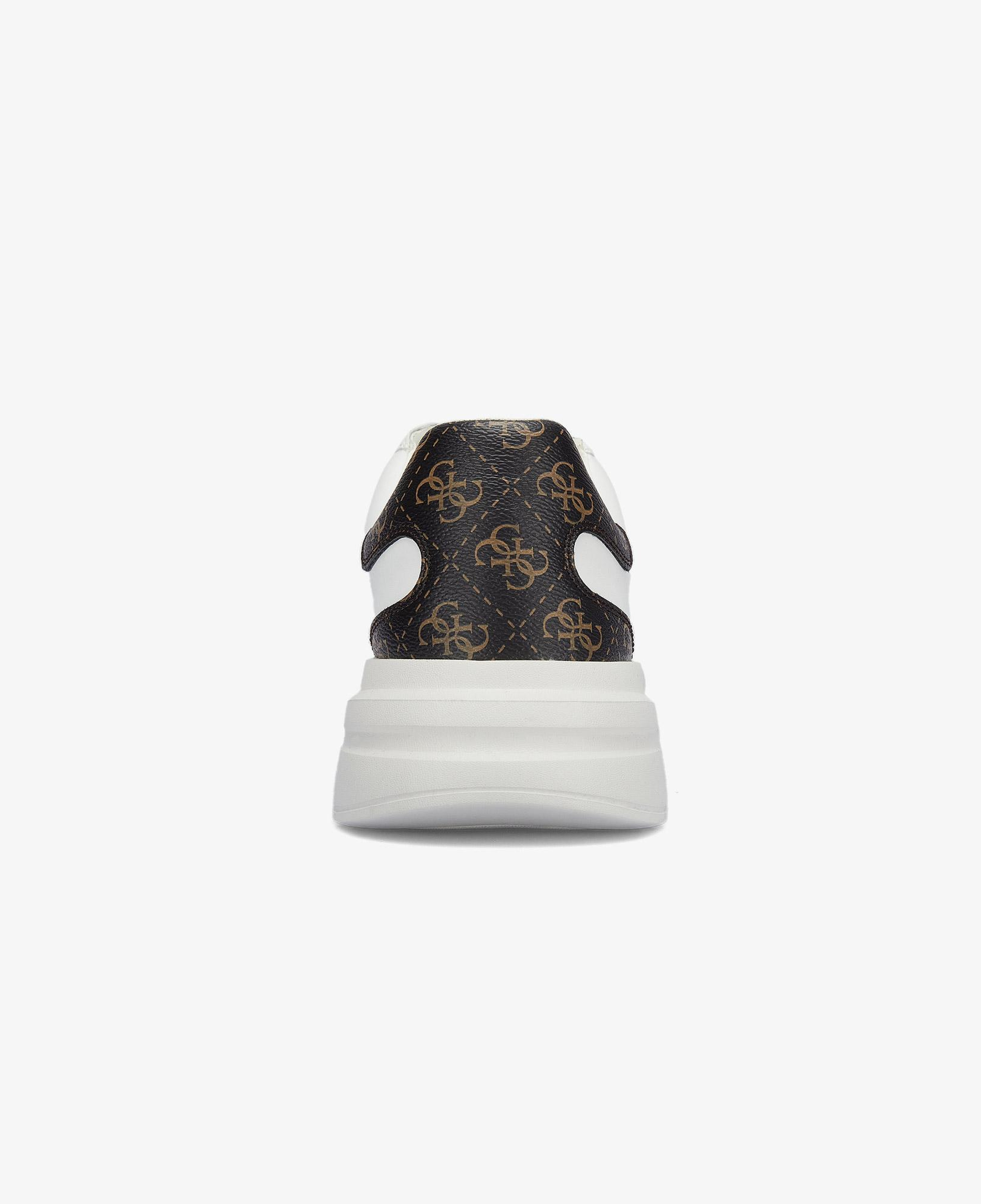 Guess Elba Leather Erkek Beyaz Sneaker