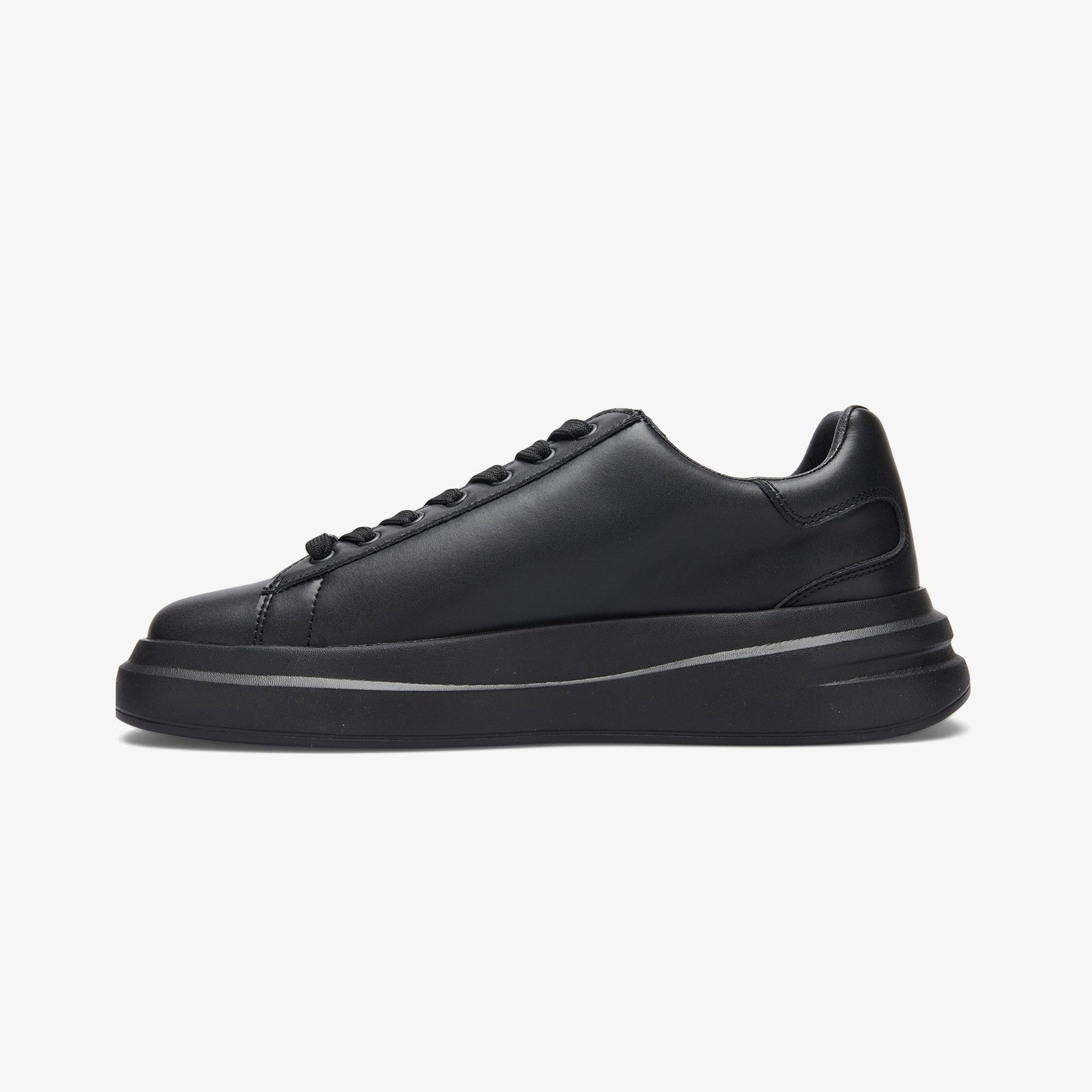 Guess Elba Leather Erkek Siyah Sneaker
