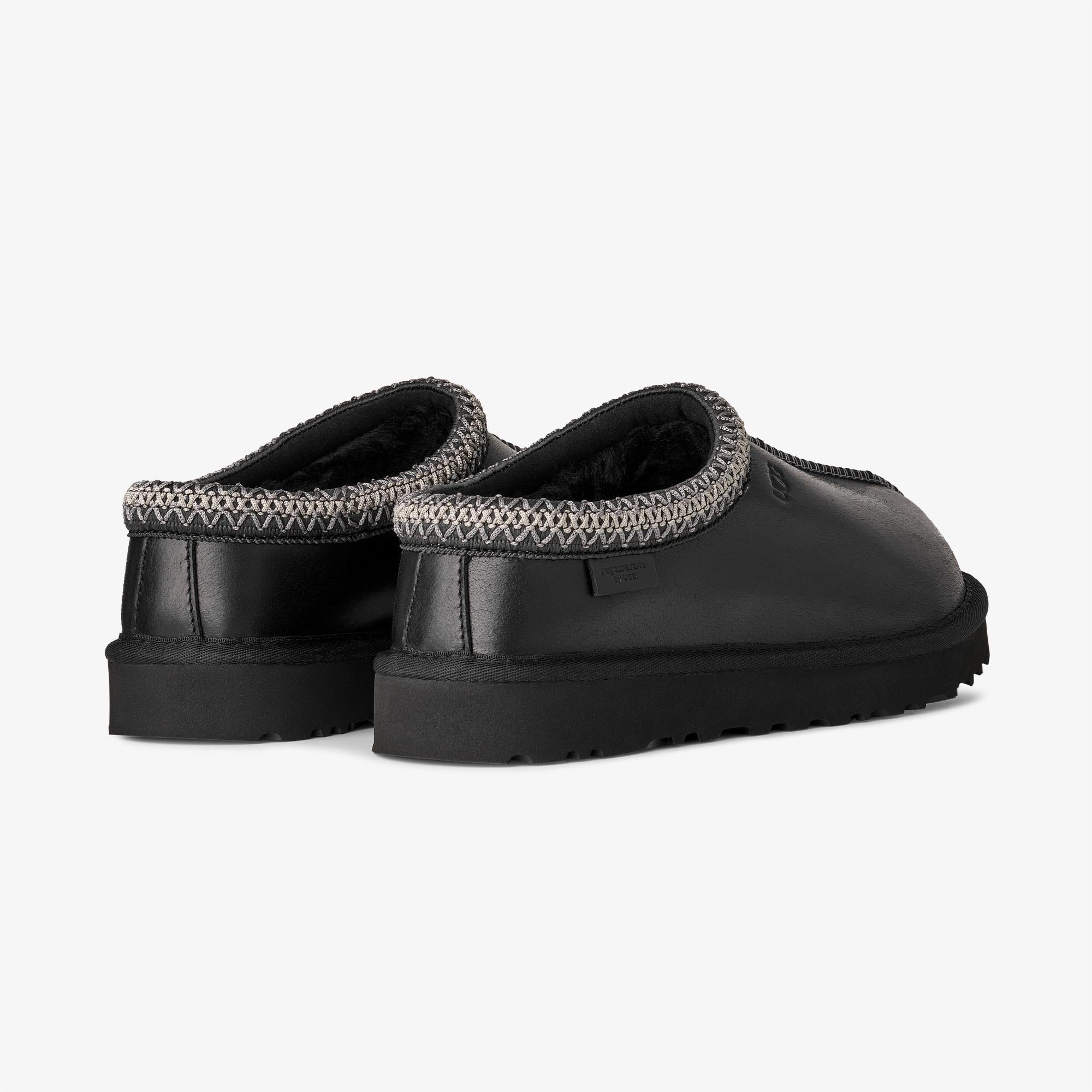 UGG Tasman Leather Regen Kadın Siyah Bot