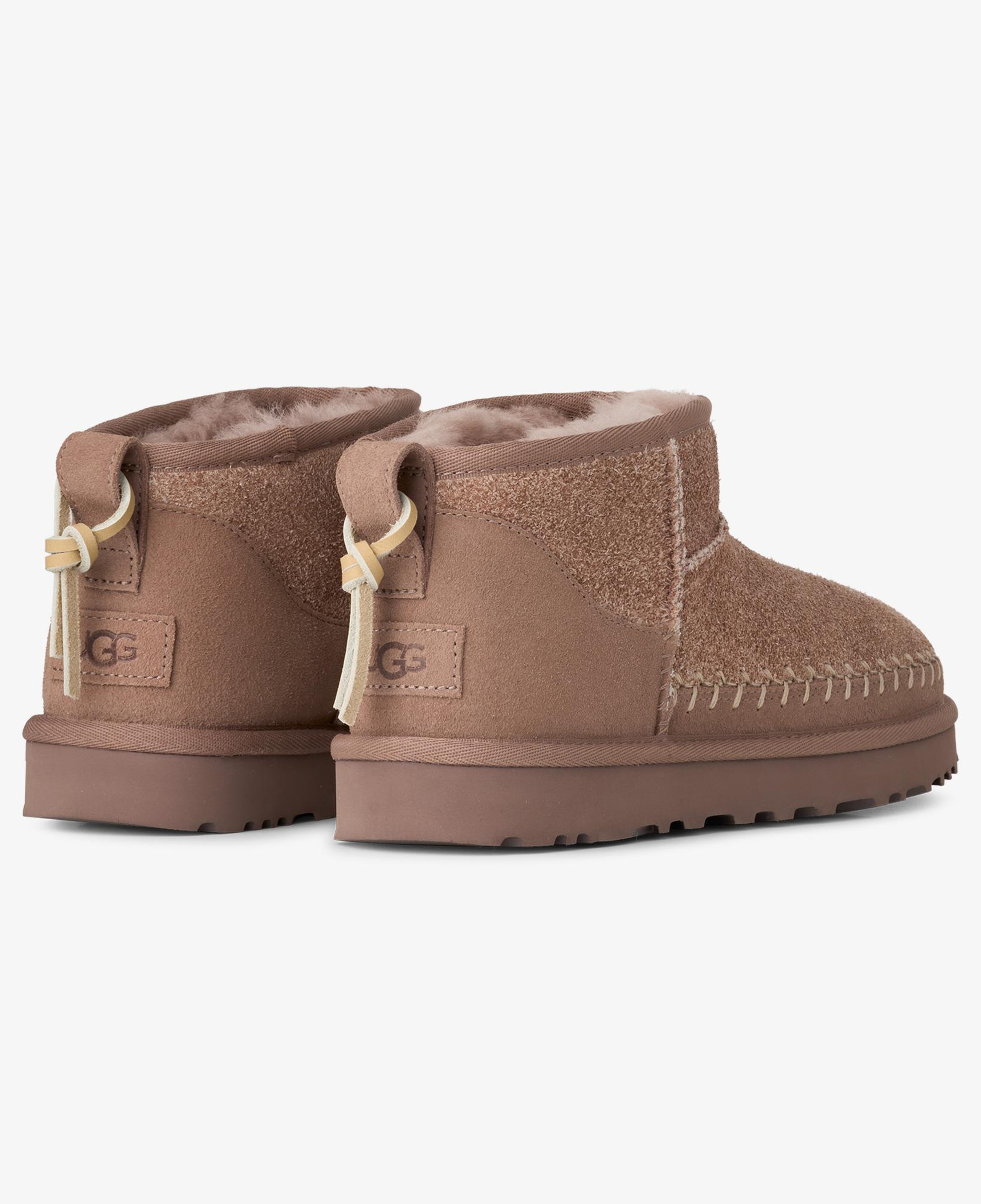 UGG Classic Ultra Mini Biarritz Kadın Kahverengi Bot