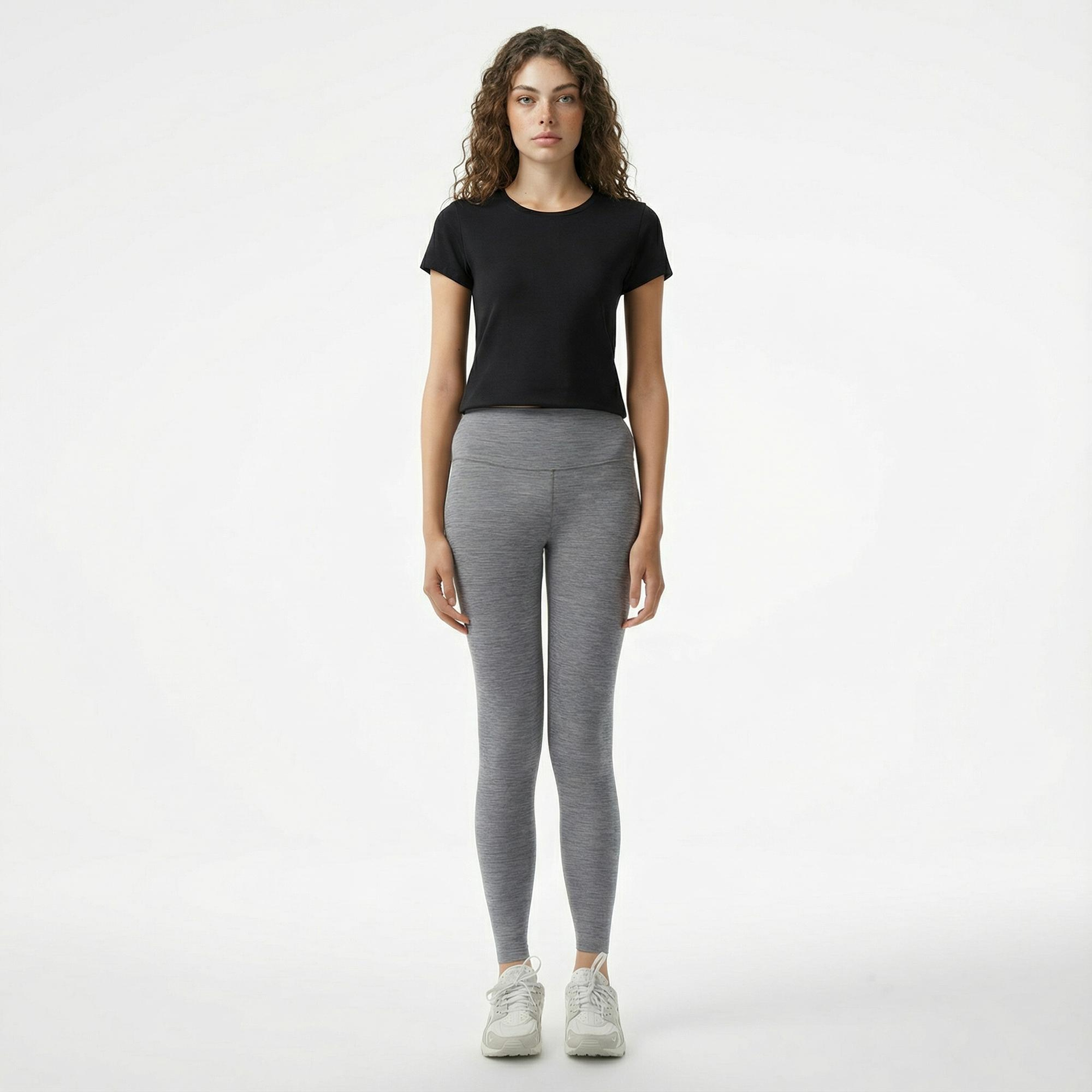 Nike Dri-Fit One Kadın Gri Tayt