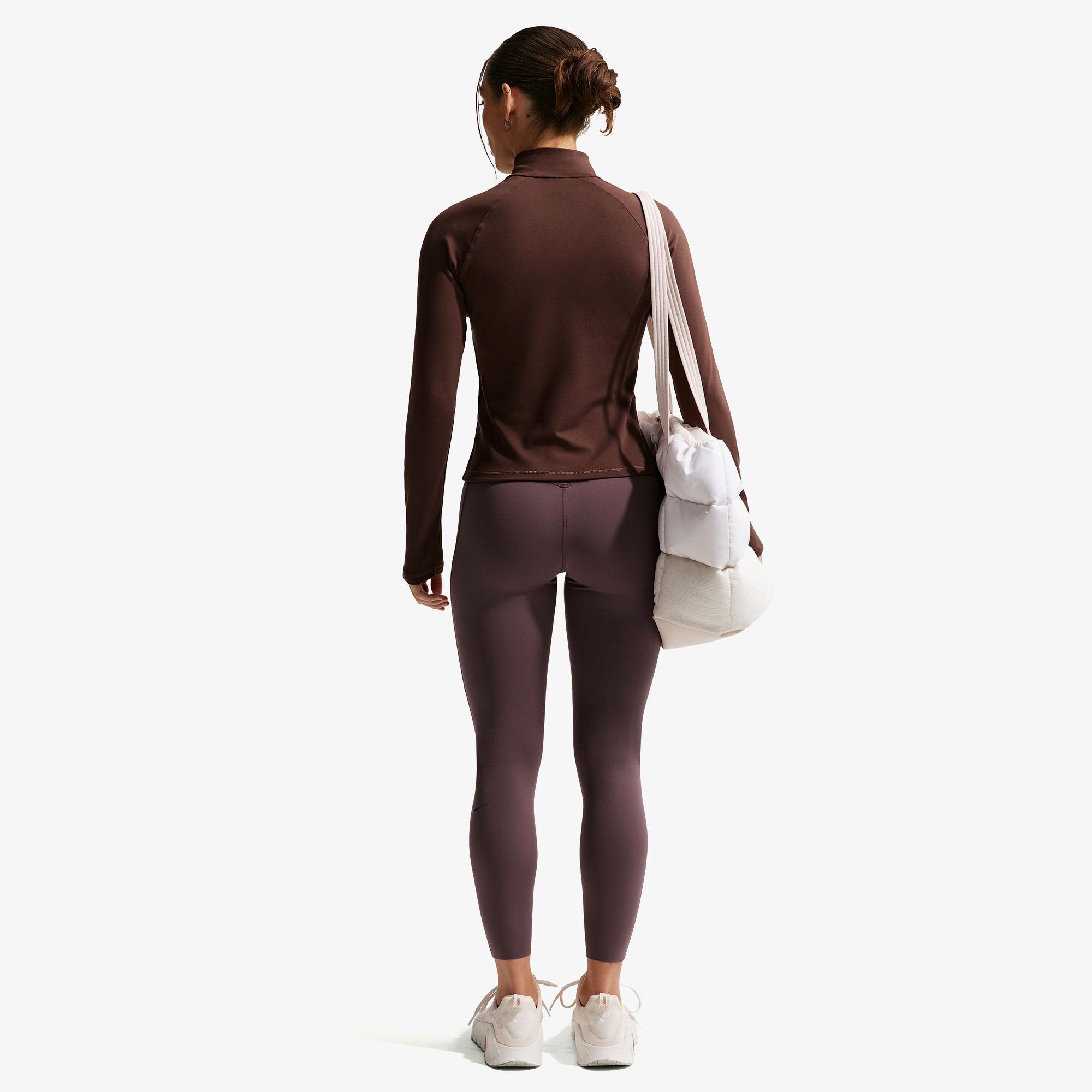 Nike Fitted Kadın Kahverengi Sweatshirt