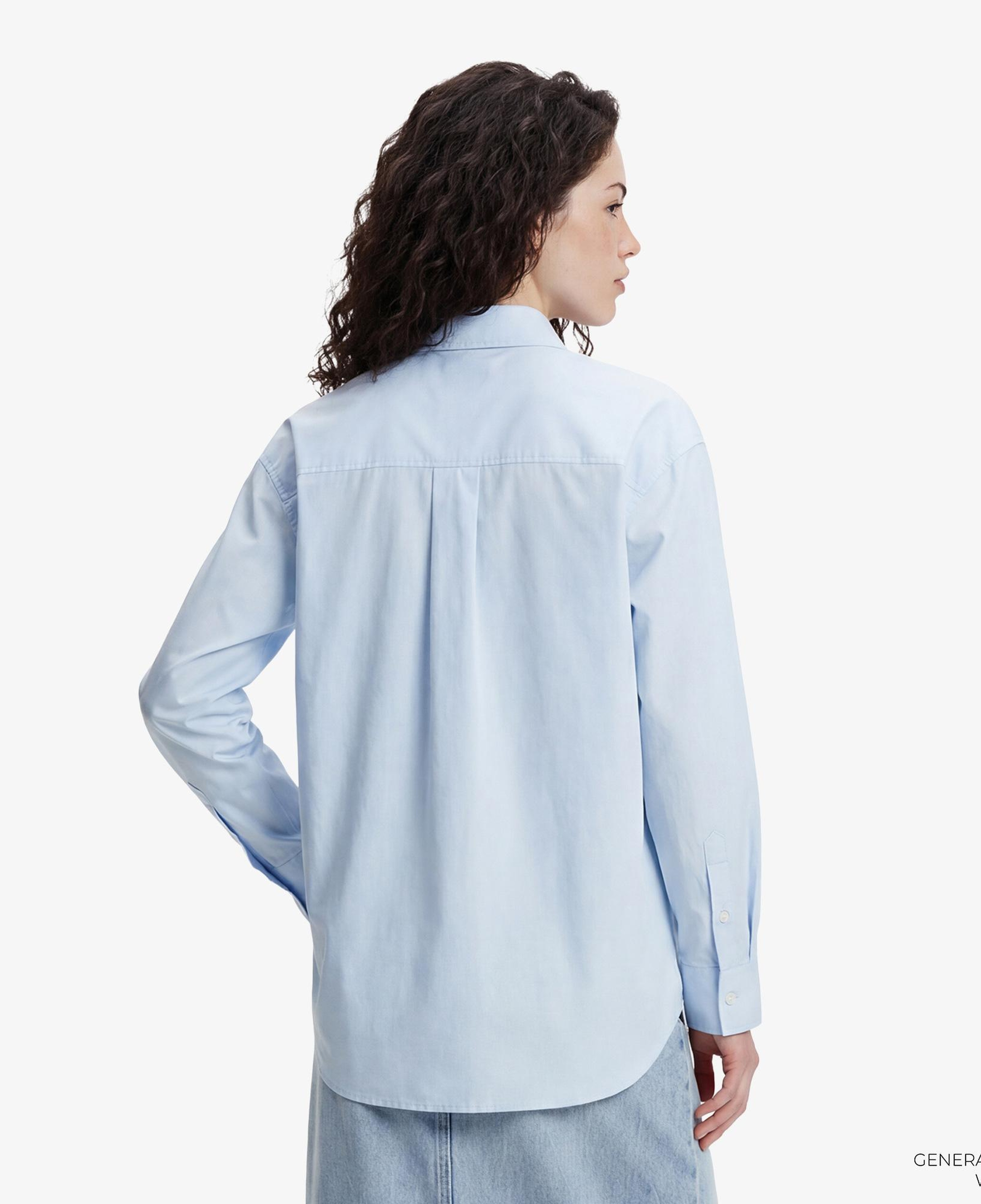 Calvin Klein Poplin Relaxed Kadın Gri Gömlek