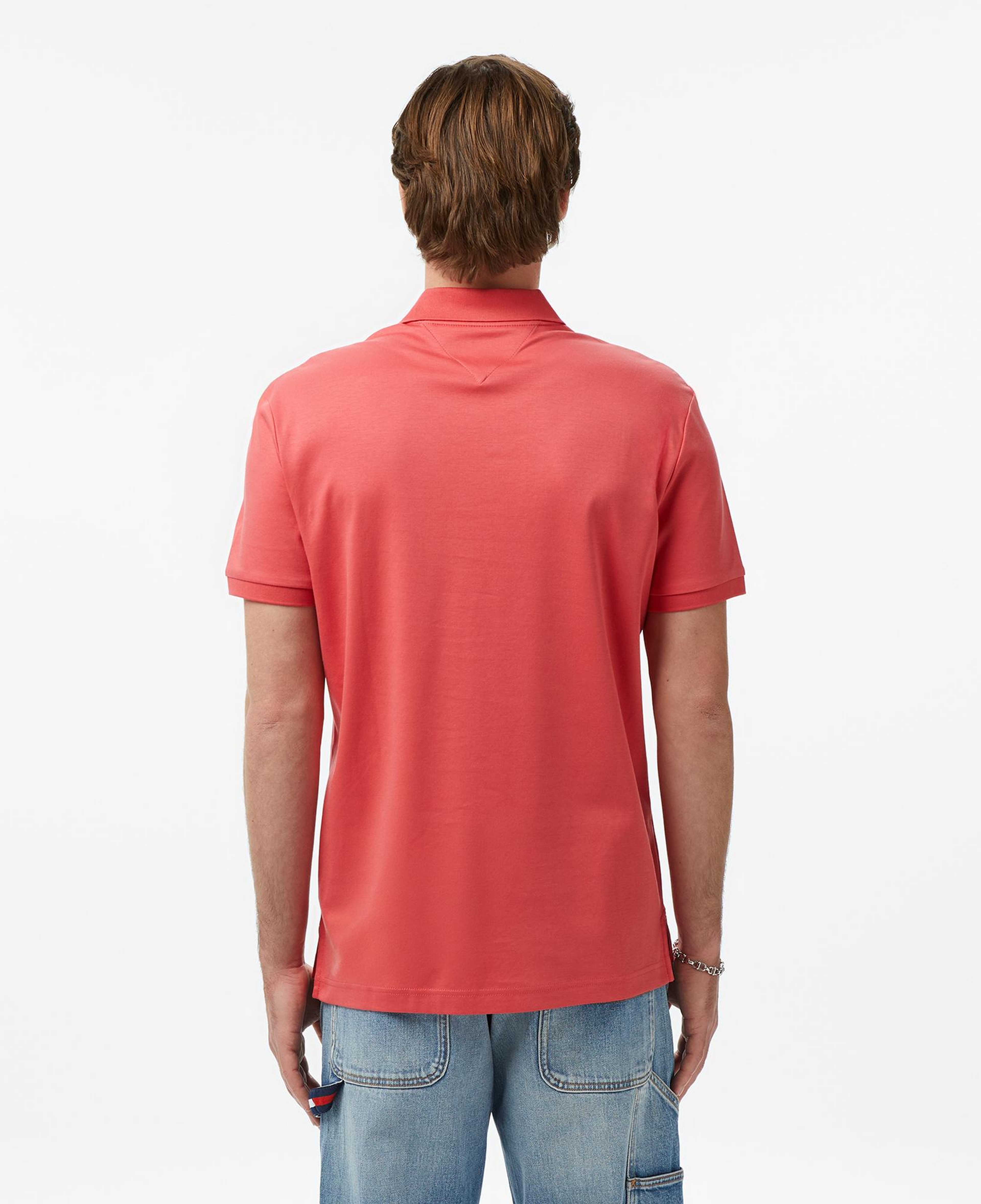 Tommy Hilfiger Core Essentials Erkek Kırmızı Polo Yaka T-Shirt