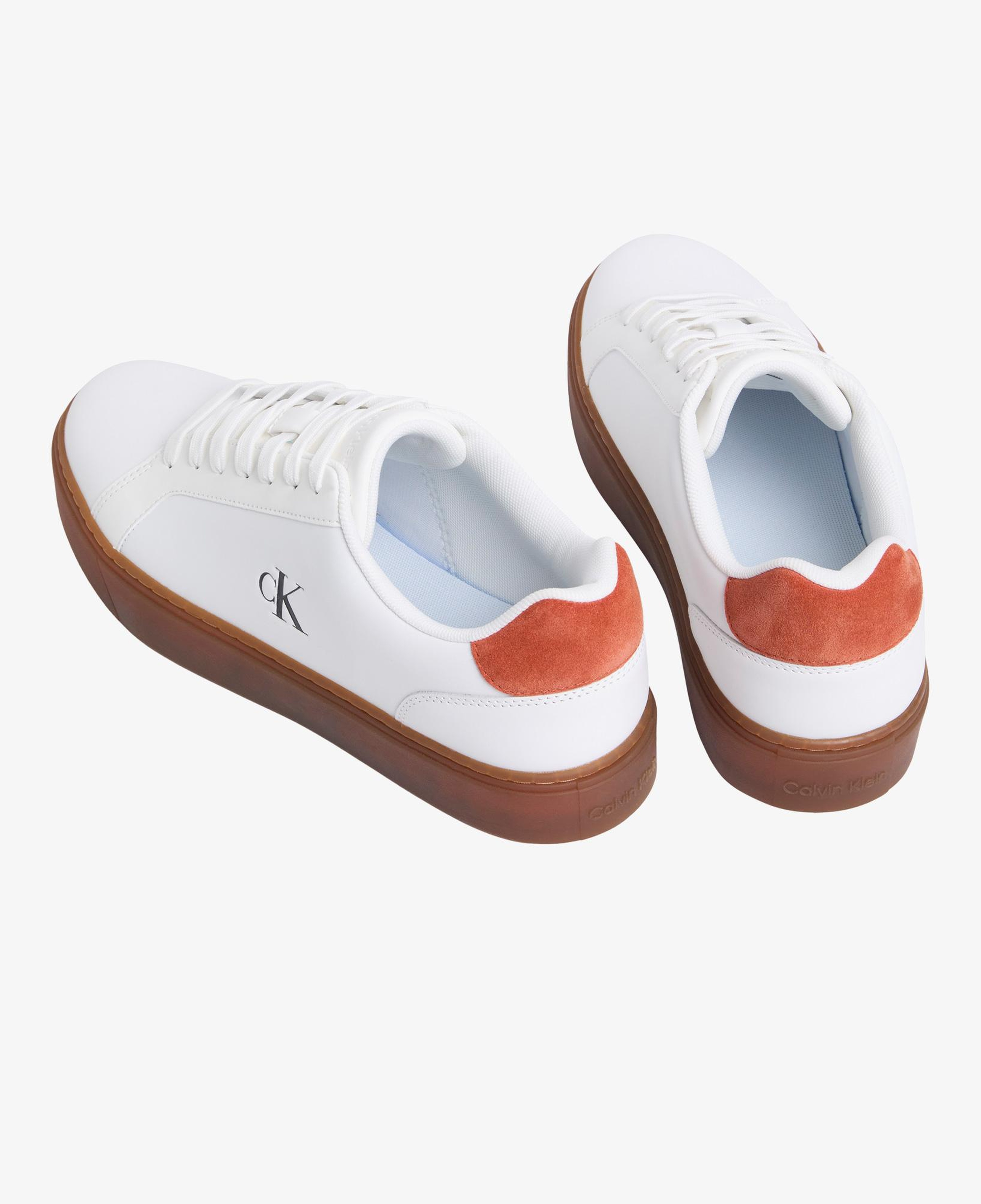 Calvin Klein Classic Cupsole Laceup Erkek Beyaz Sneaker