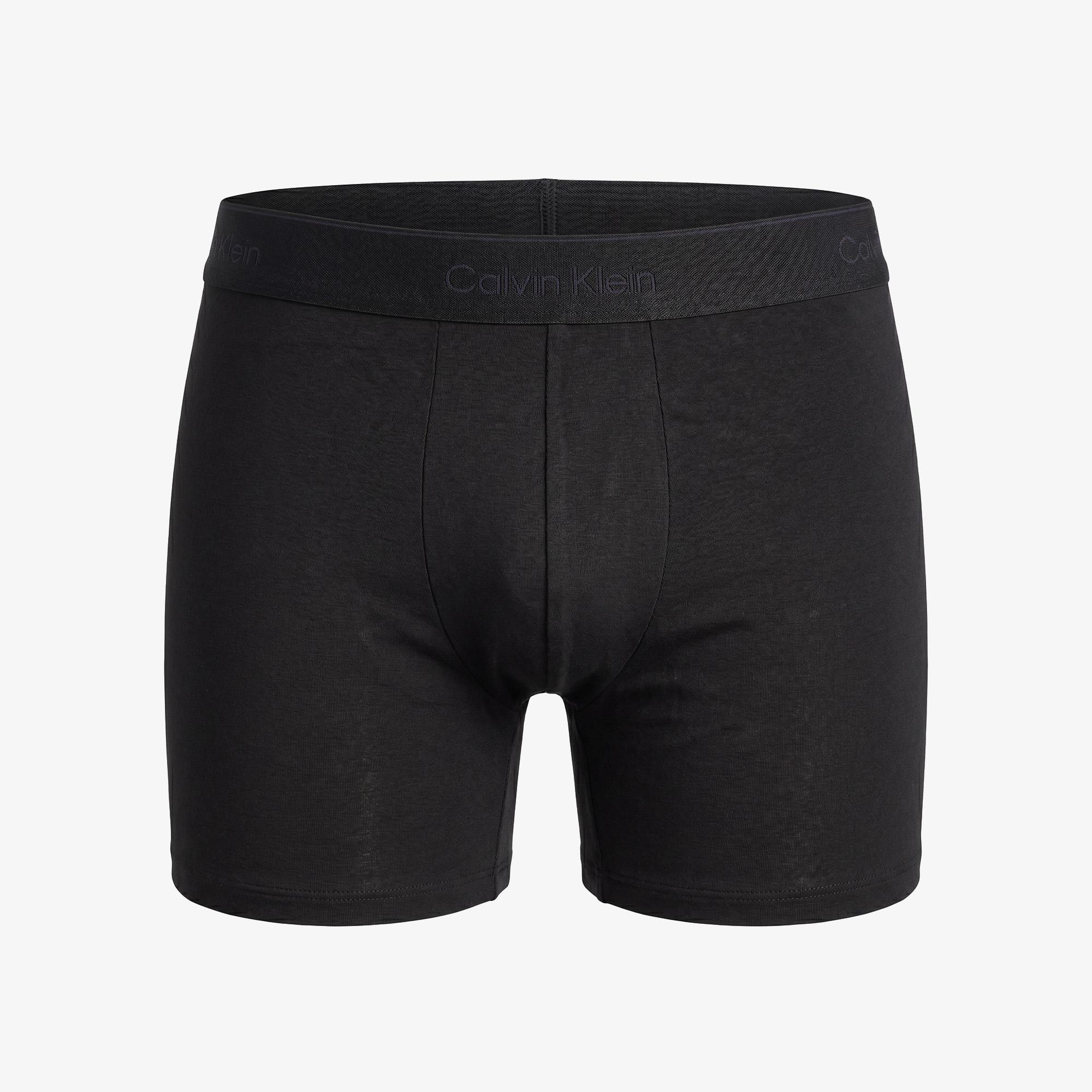Calvin Klein Brief 3'lü Erkek Siyah Boxer
