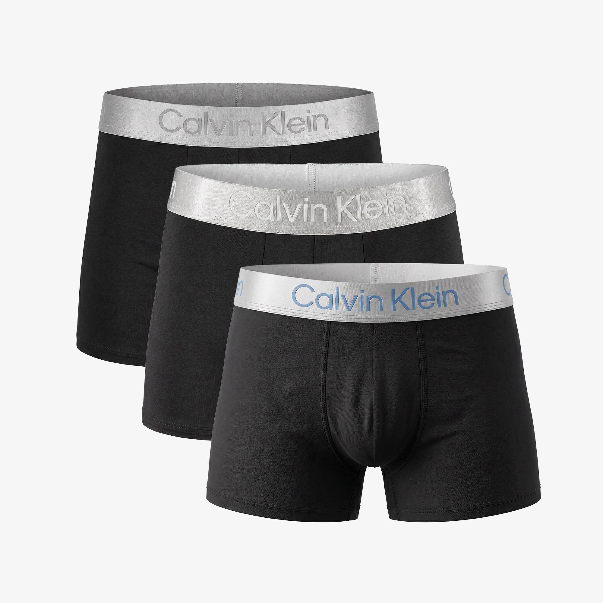 Calvin Klein Trunk 3'lü Erkek Siyah Boxer