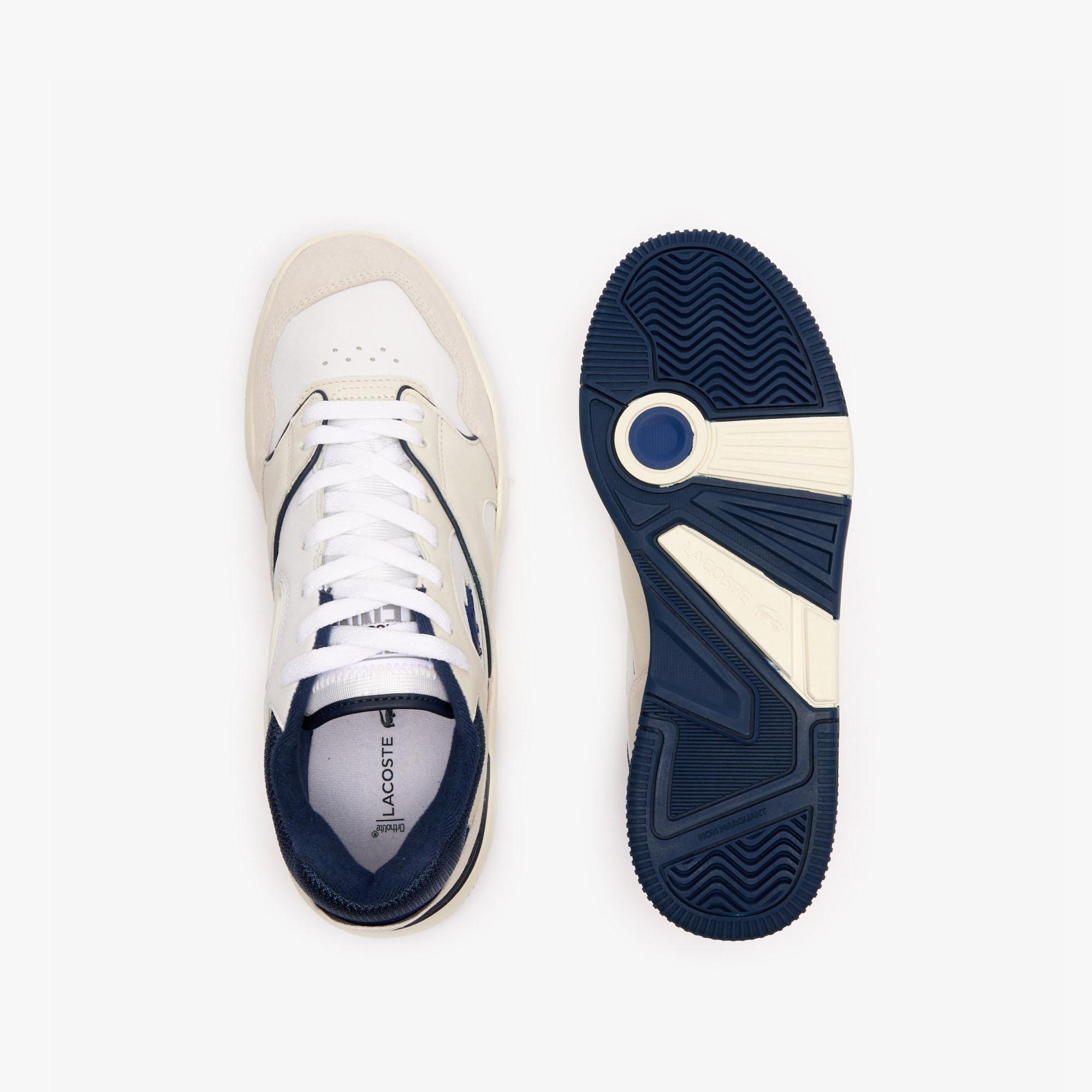 Lacoste Sport Lineshot Erkek Krem Sneaker