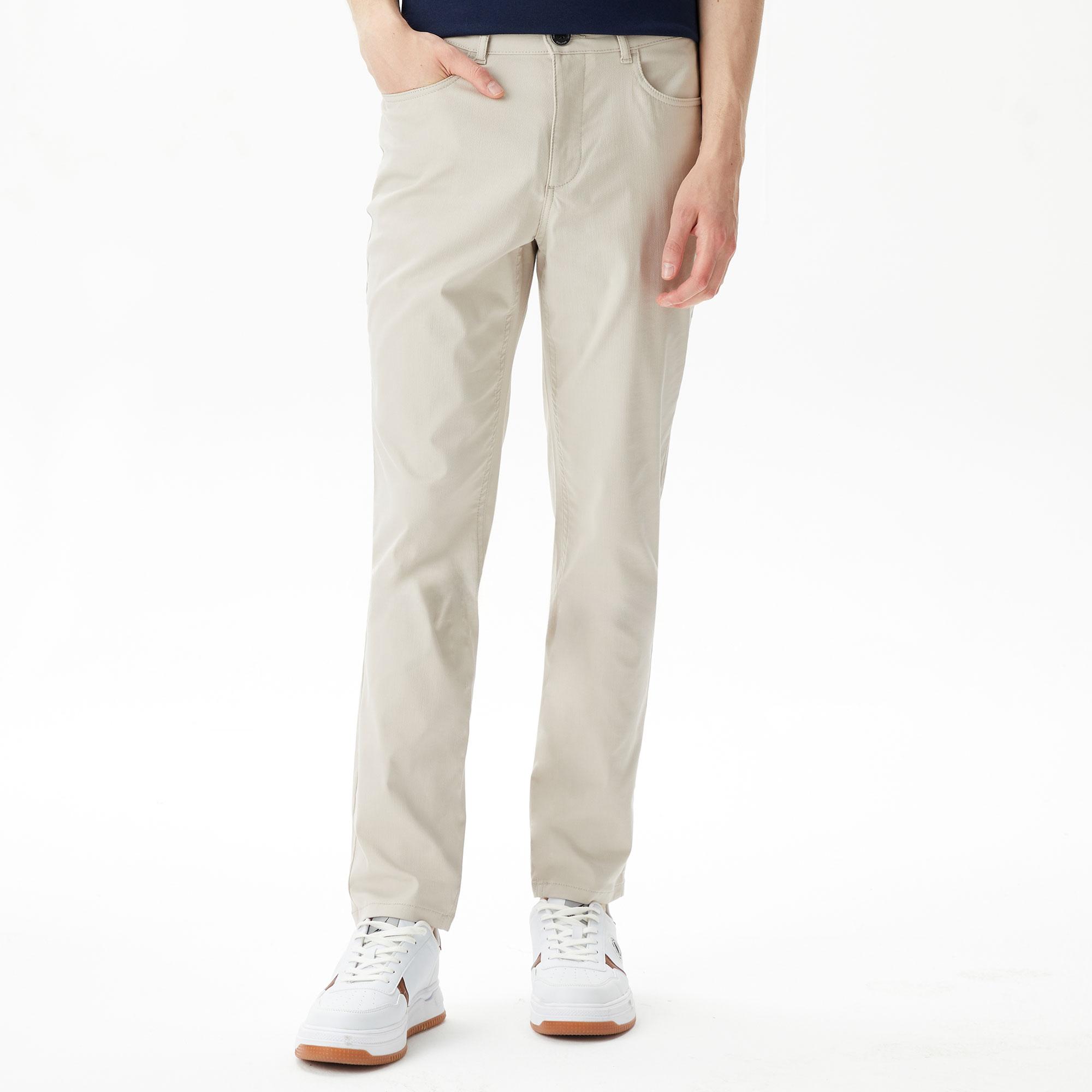 Nautica Erkek Beyaz Slim Fit Pantolon