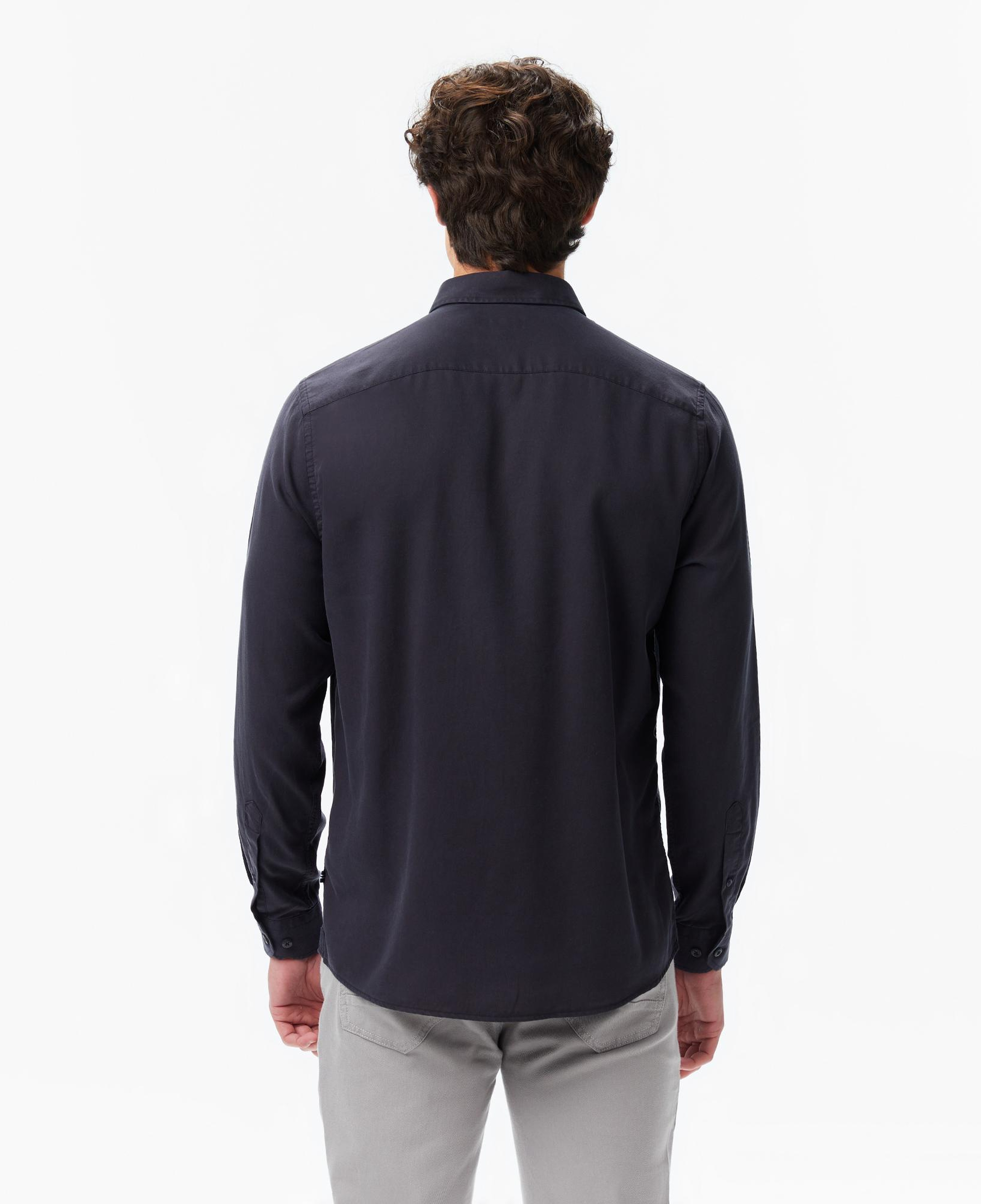 Nautica Erkek Siyah Classic Fit Gömlek