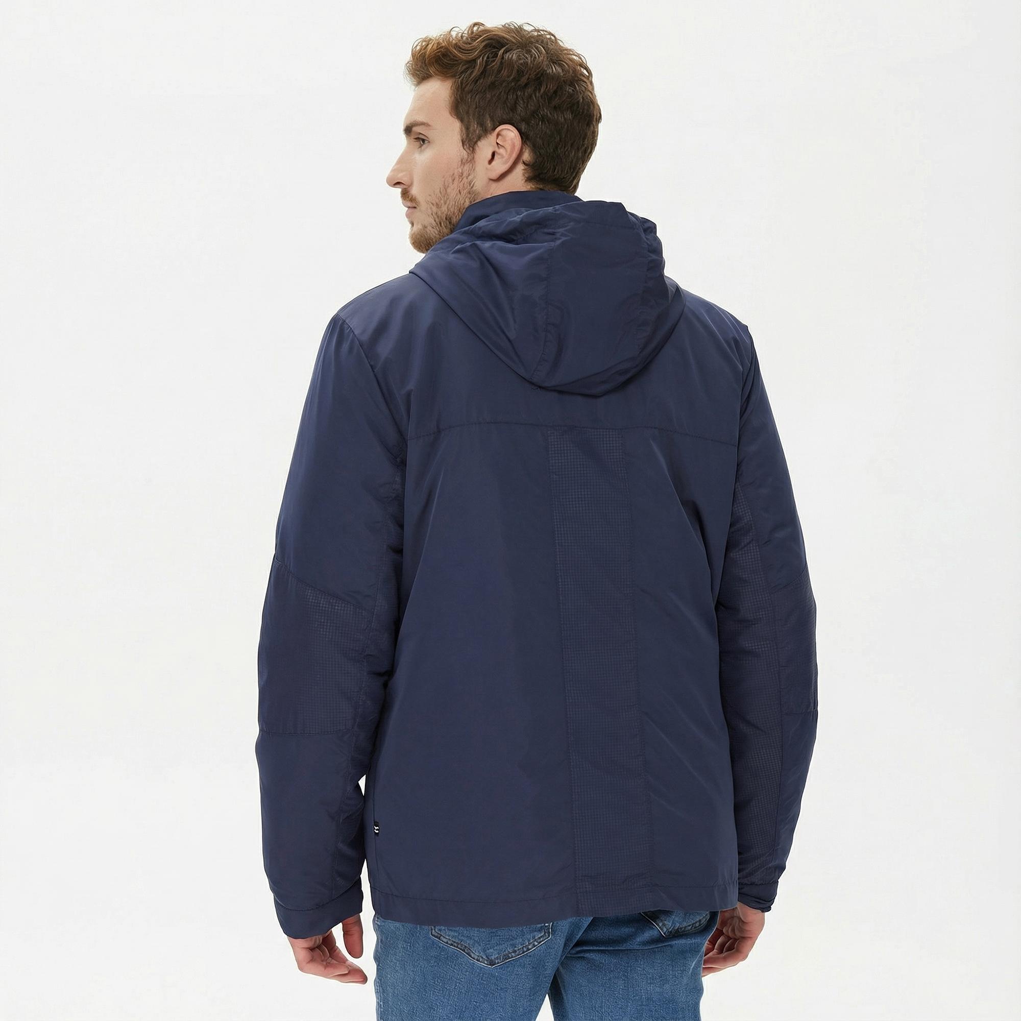 Nautica Erkek Lacivert Standart Fit Mont