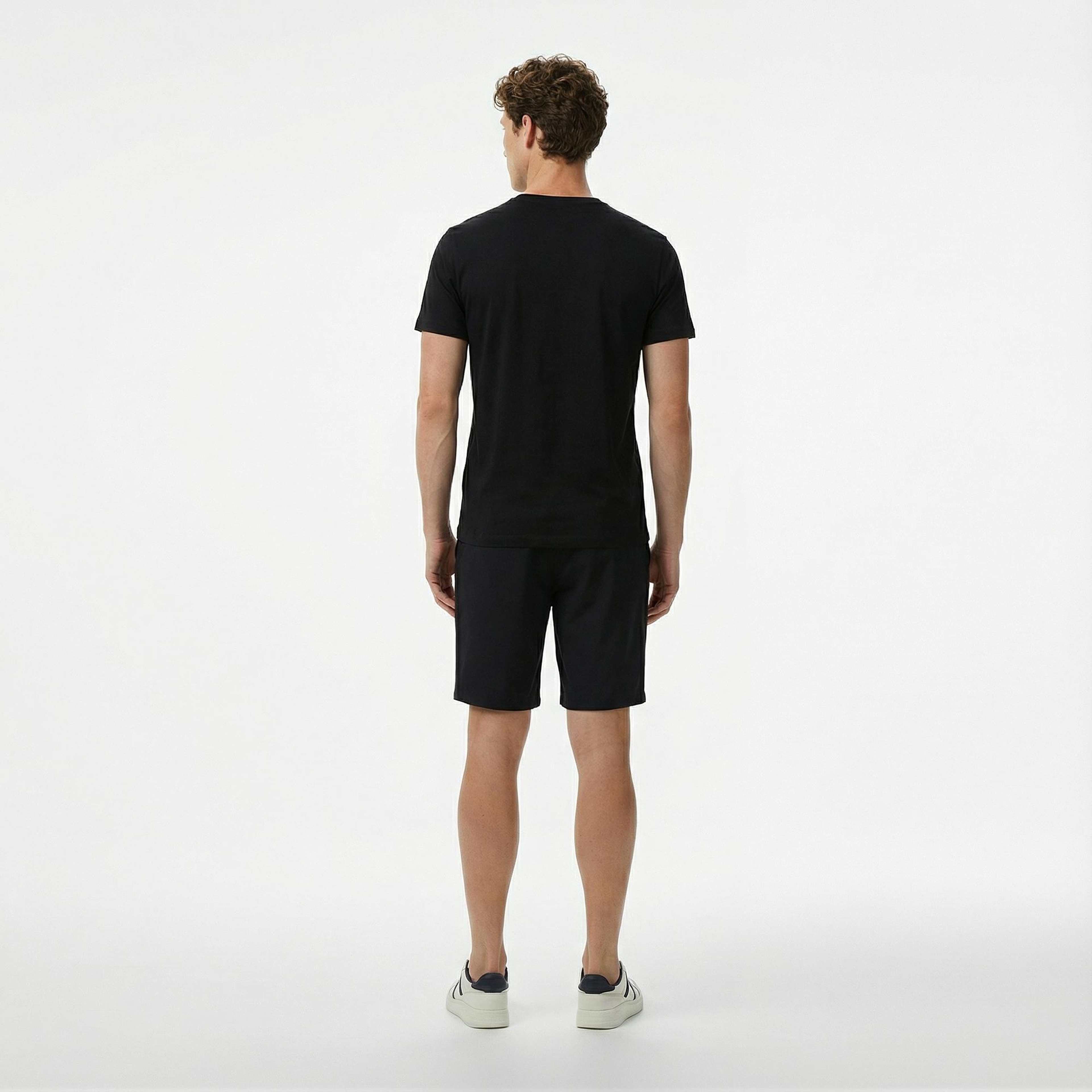 Nautica Erkek Siyah Bermuda