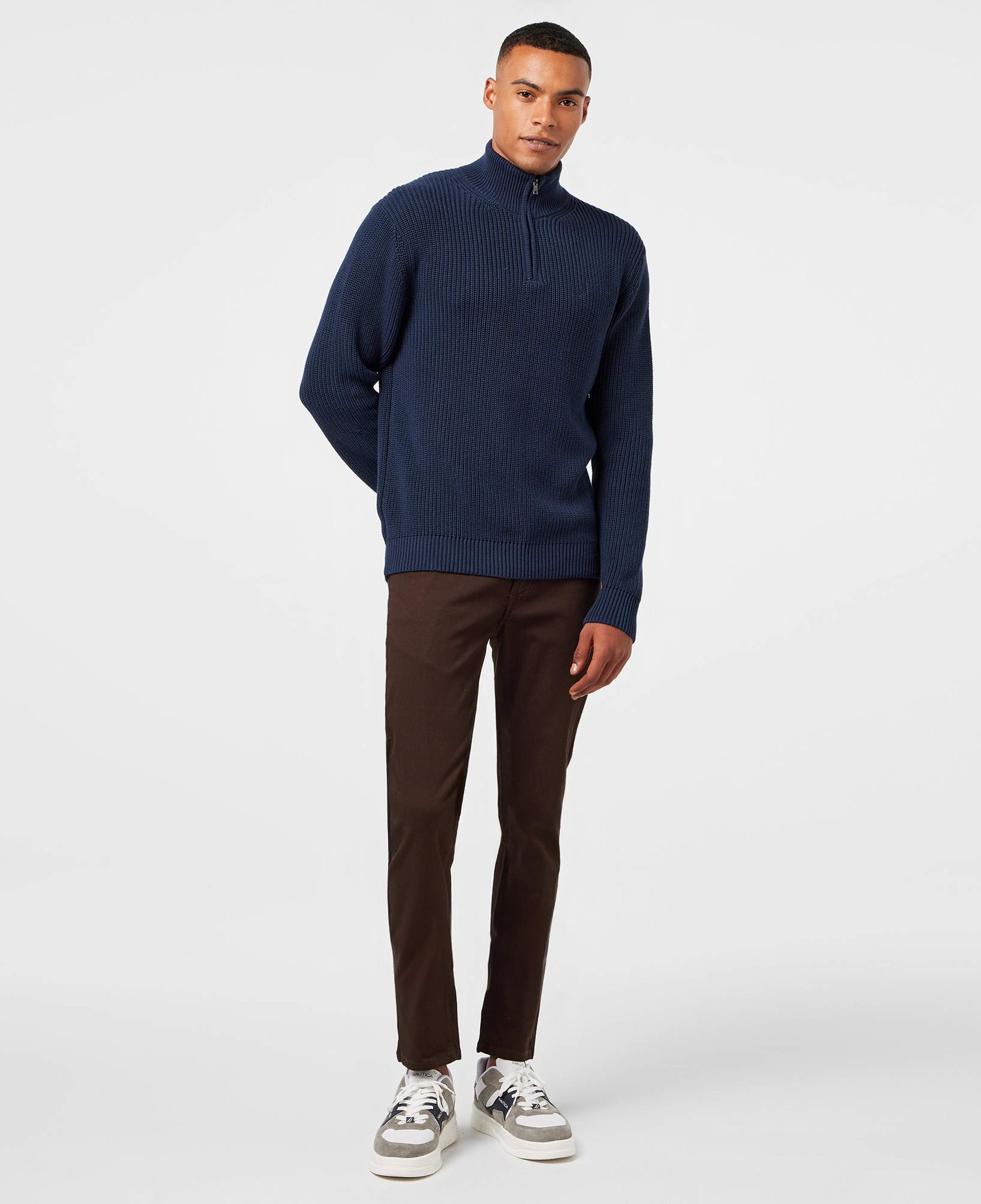 Nautica Erkek Lacivert Regular Fit Kazak