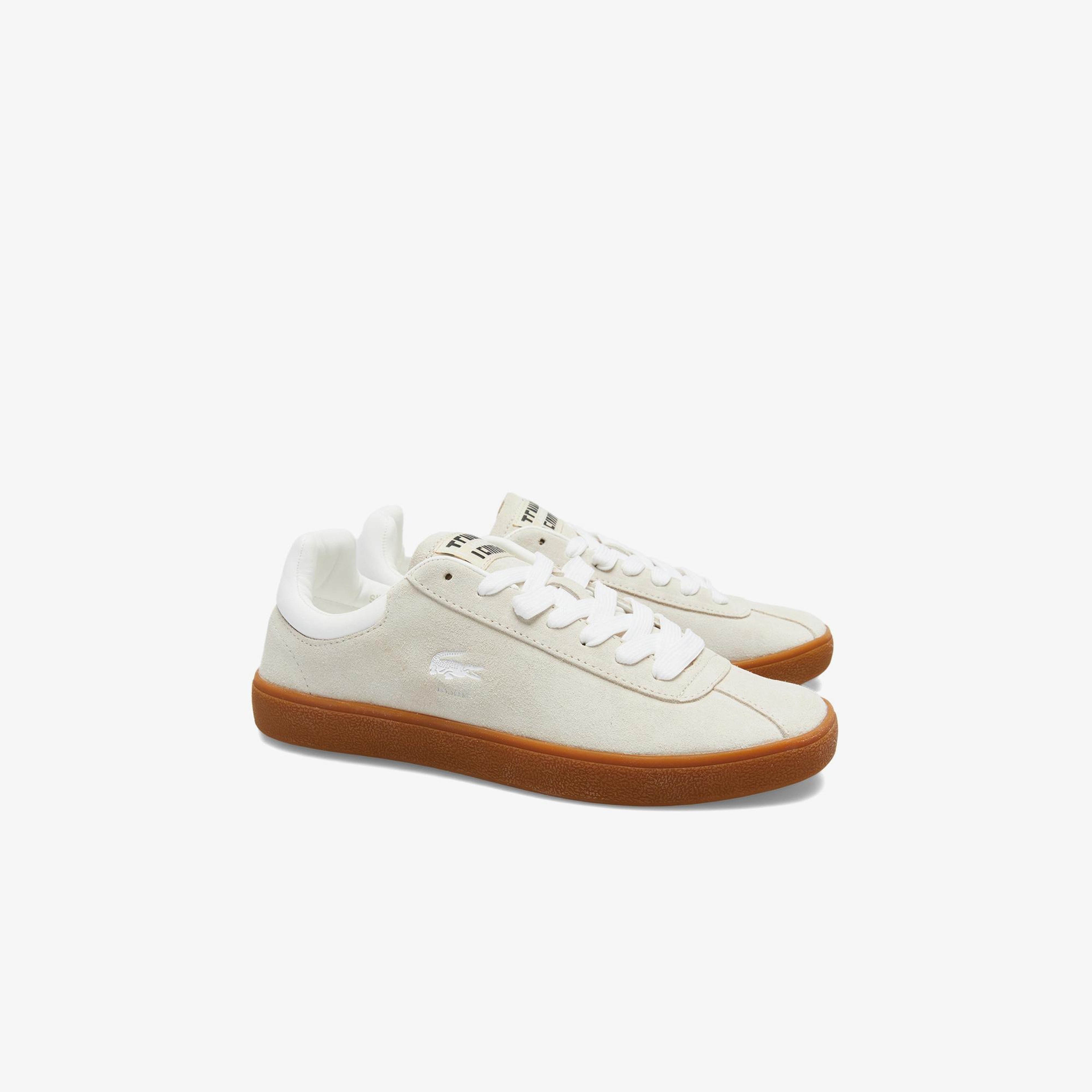 Lacoste Baseshot Kadın Bej Sneaker