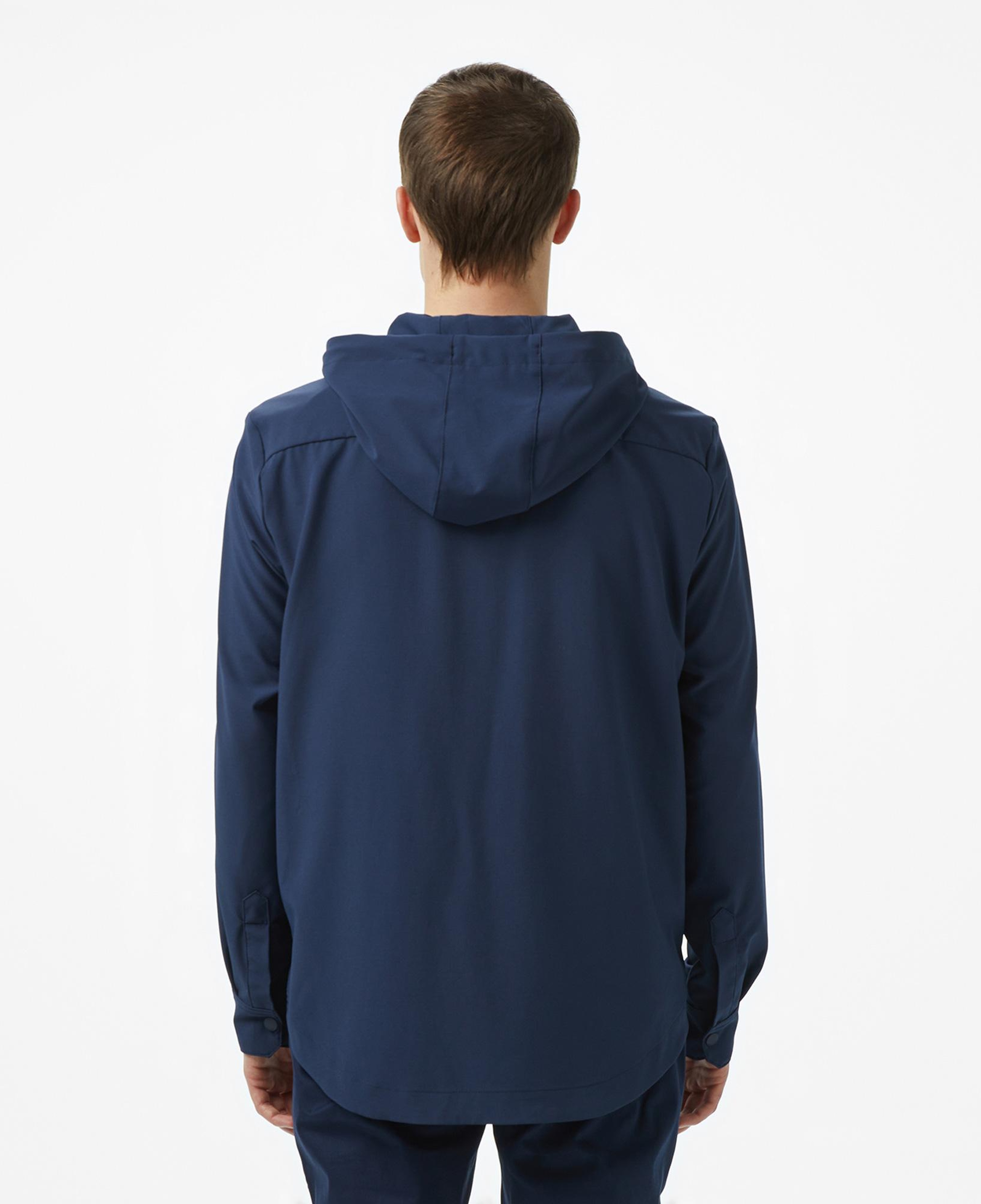 Lacoste Erkek Regular Fit Kapüşonlu Lacivert Ceket