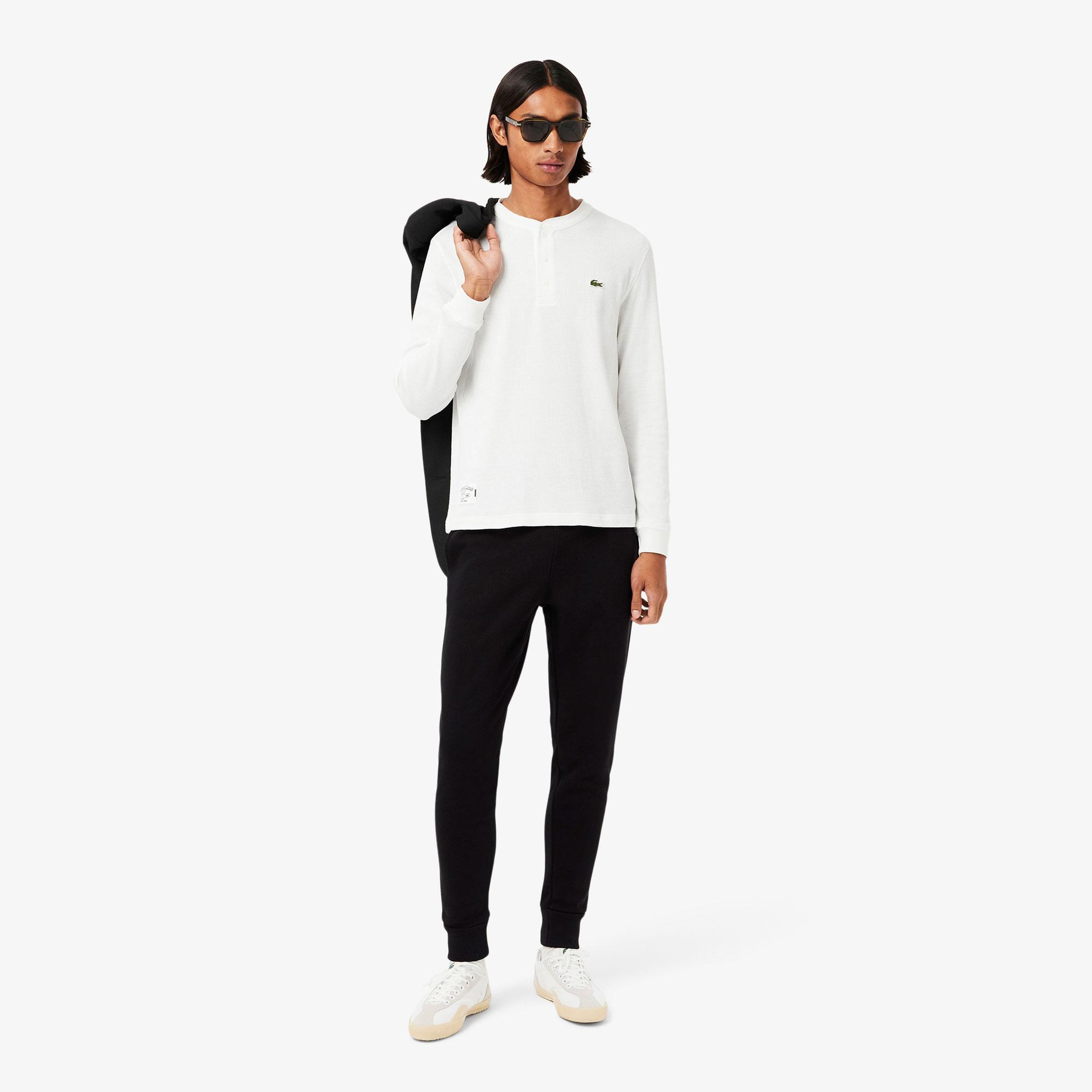 Lacoste Erkek Slim Fit Siyah Eşofman Altı