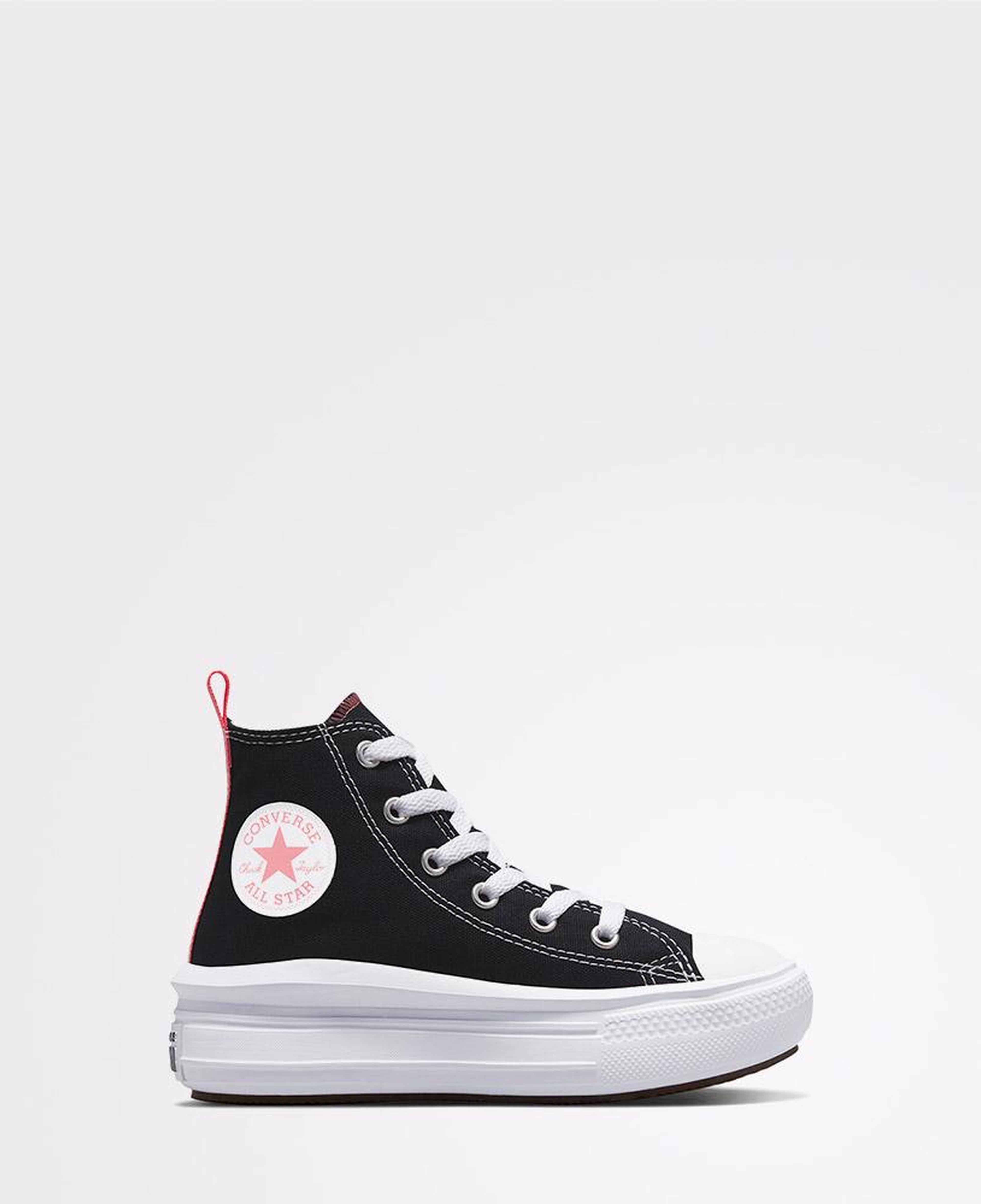 Converse Chuck Taylor All Star Move Çocuk Siyah Platform Sneaker