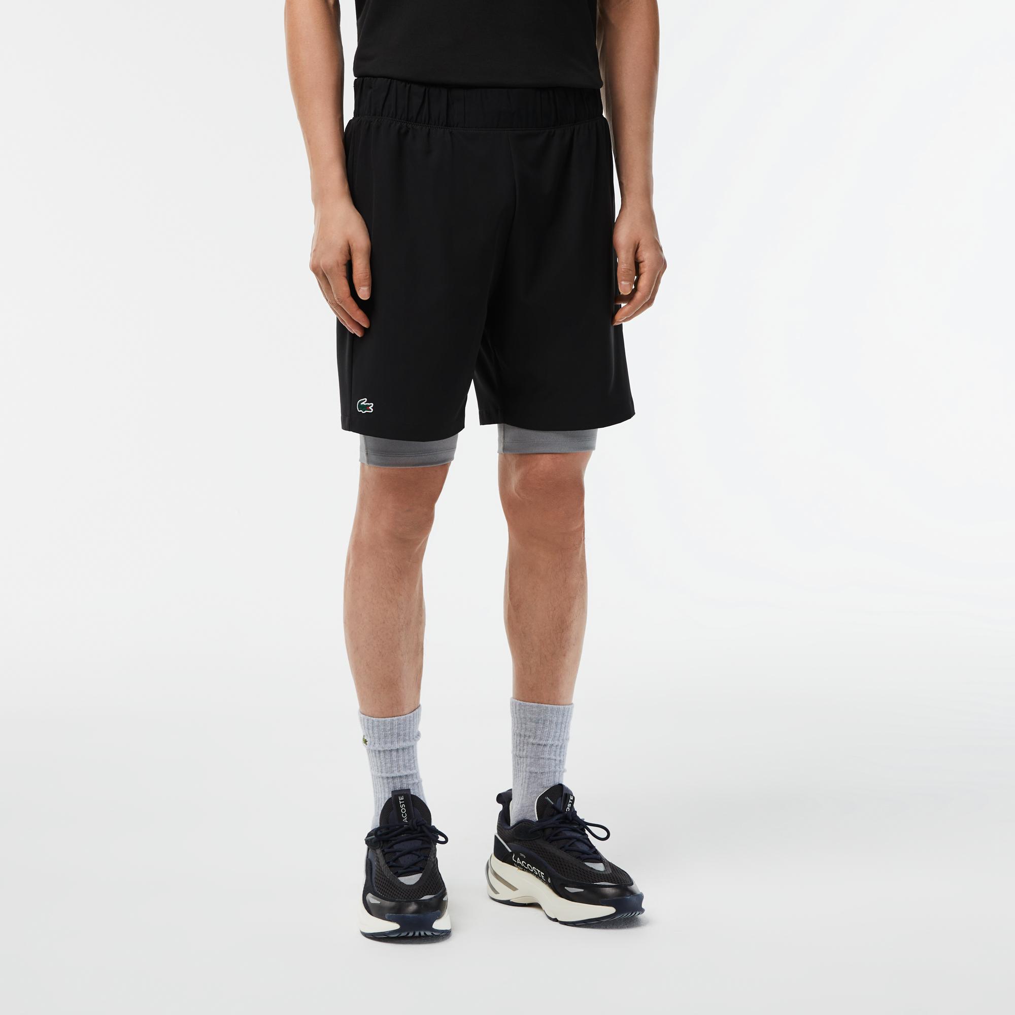 Lacoste Erkek Regular Fit Siyah Şort