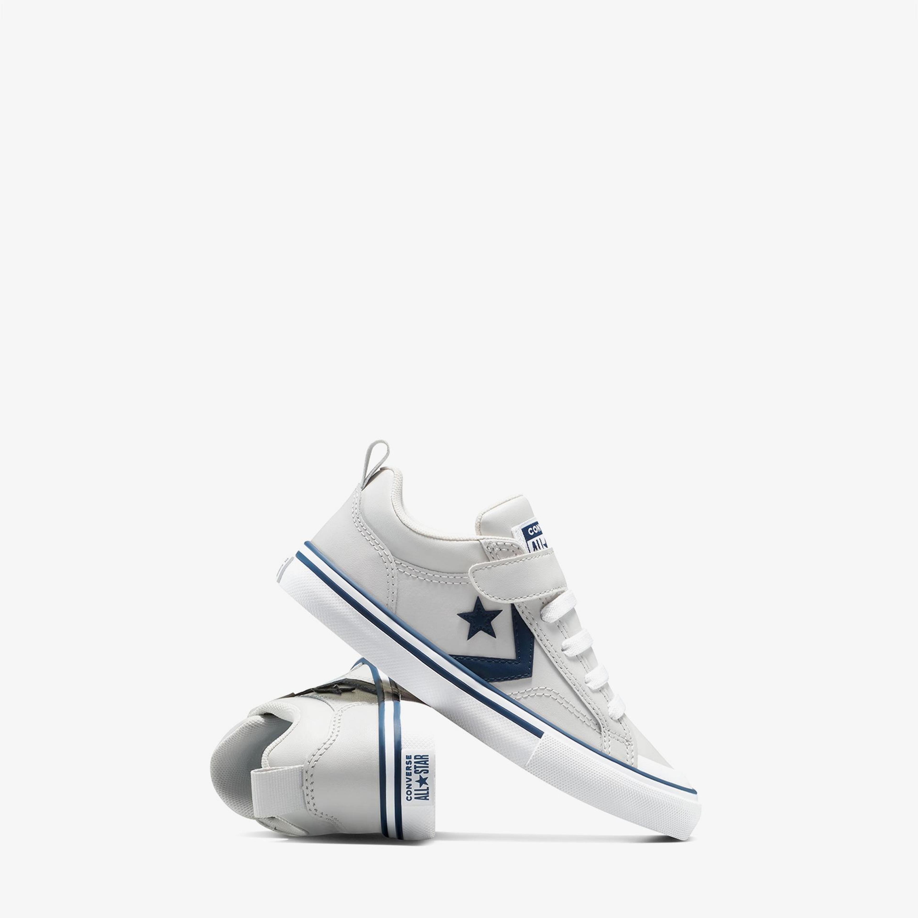 Converse Pro Blaze Strap Leather Easy On Çocuk Beyaz Sneaker