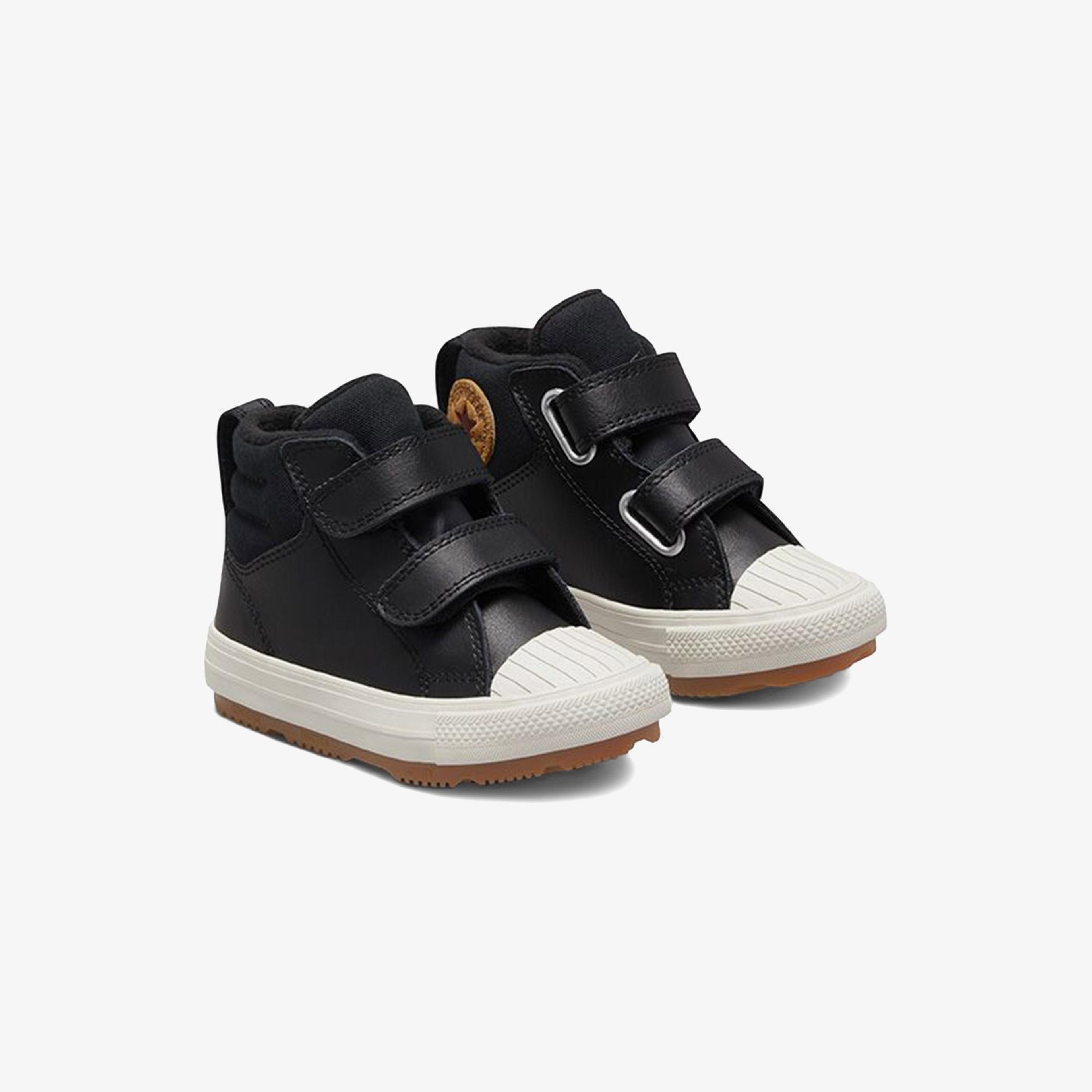 Converse Chuck Taylor All Star Berkshire Çocuk Siyah Deri Bot