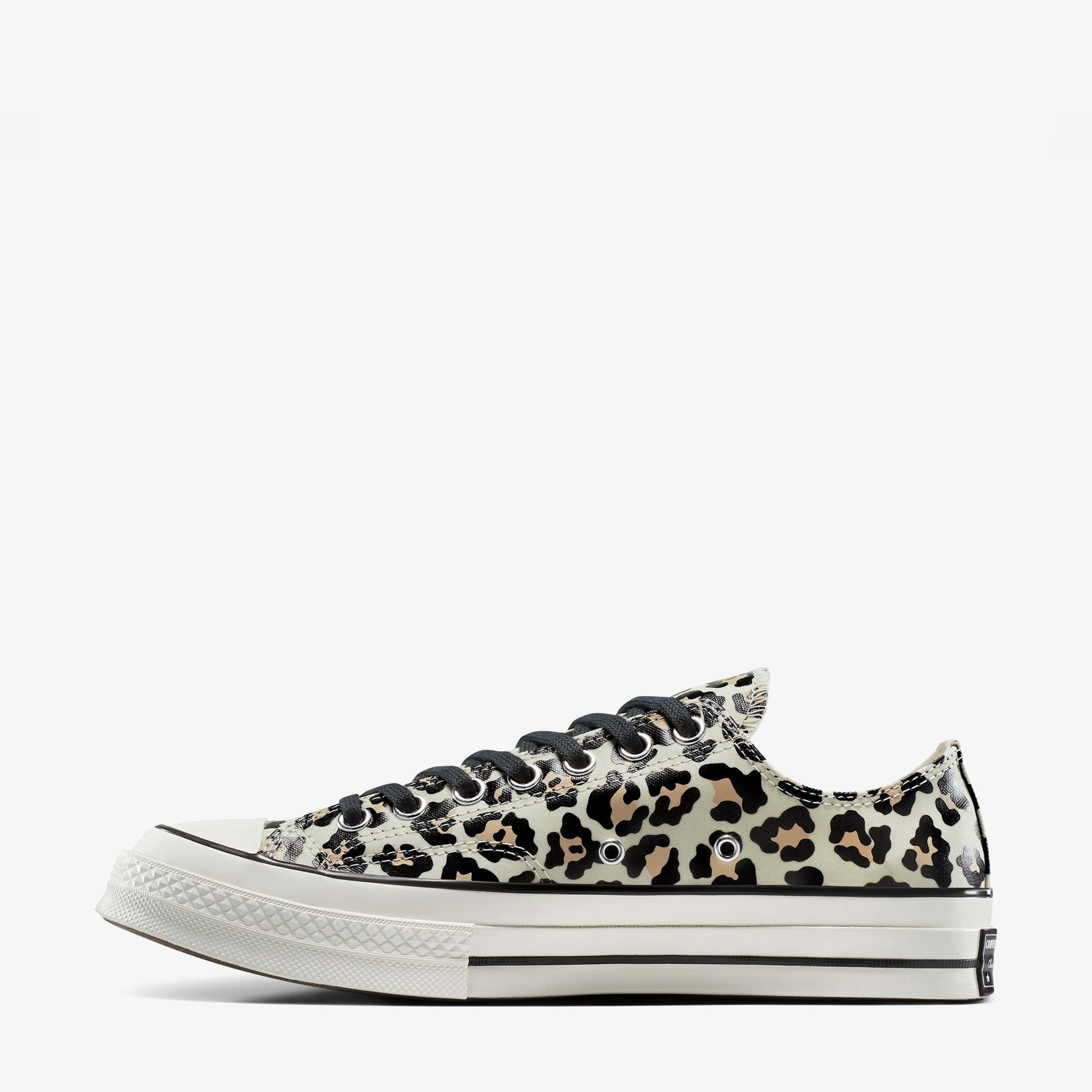 Converse Chuck 70 Glow In The Dark Leopard Print Unisex Krem Sneaker