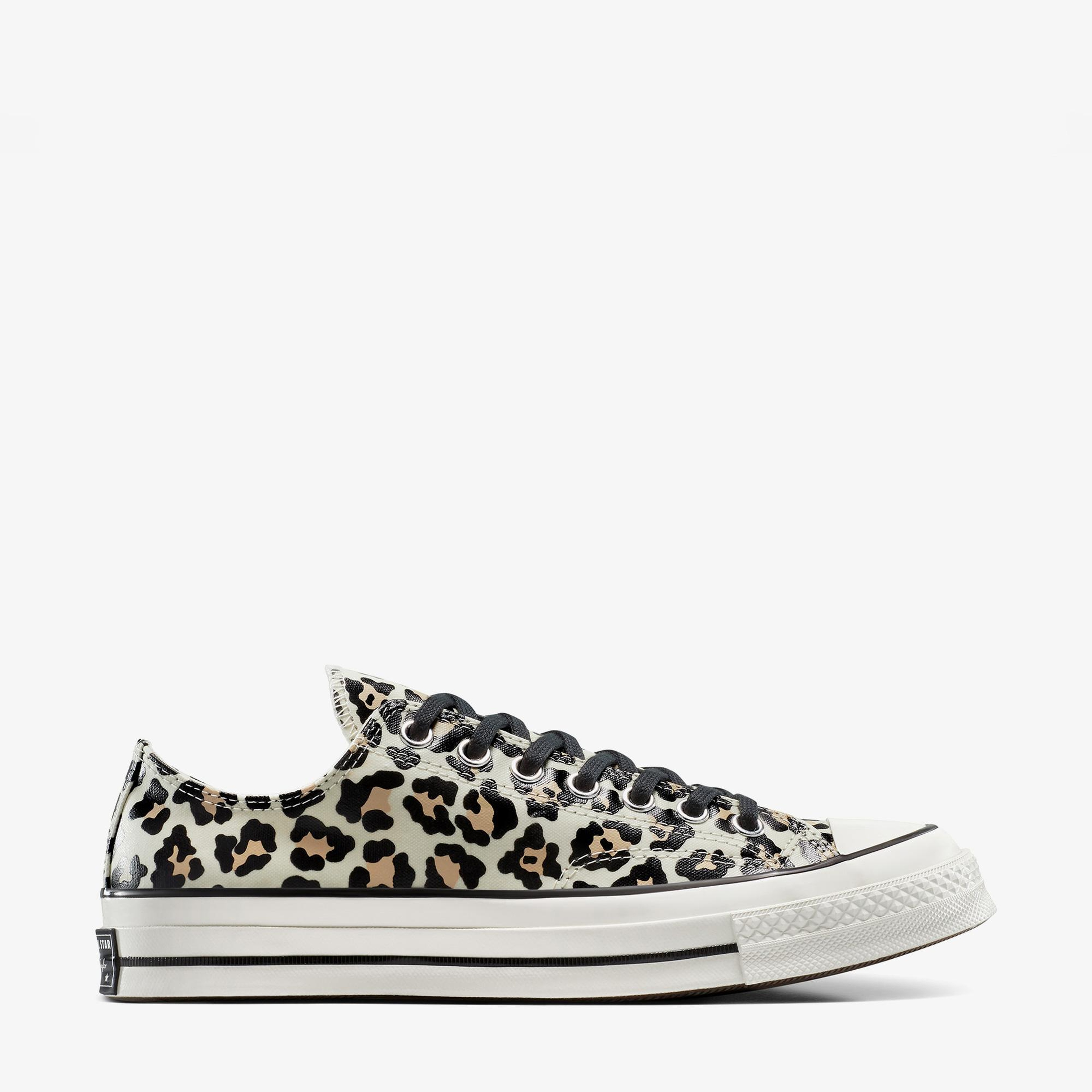 Converse Chuck 70 Glow In The Dark Leopard Print Unisex Krem Sneaker