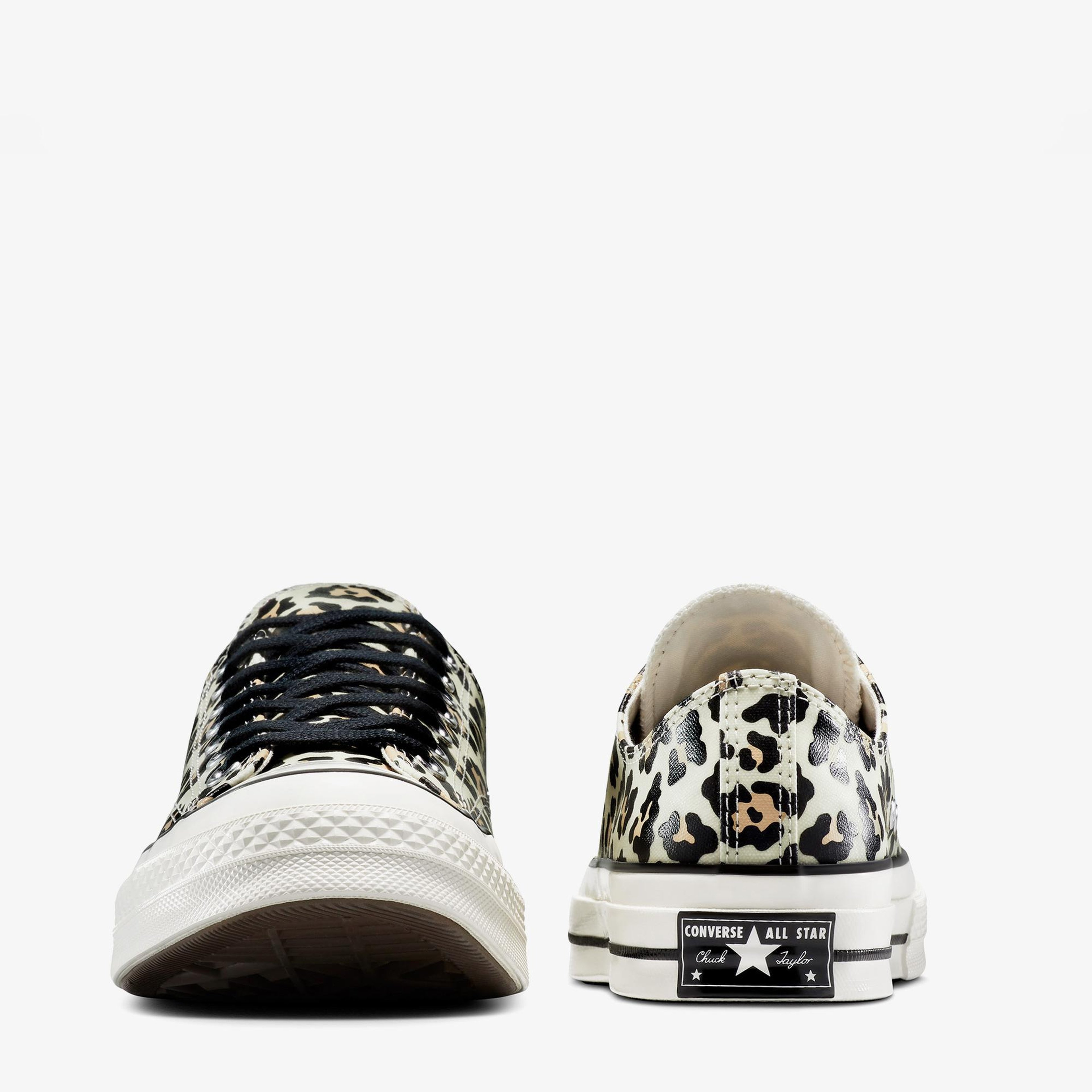 Converse Chuck 70 Glow In The Dark Leopard Print Unisex Krem Sneaker