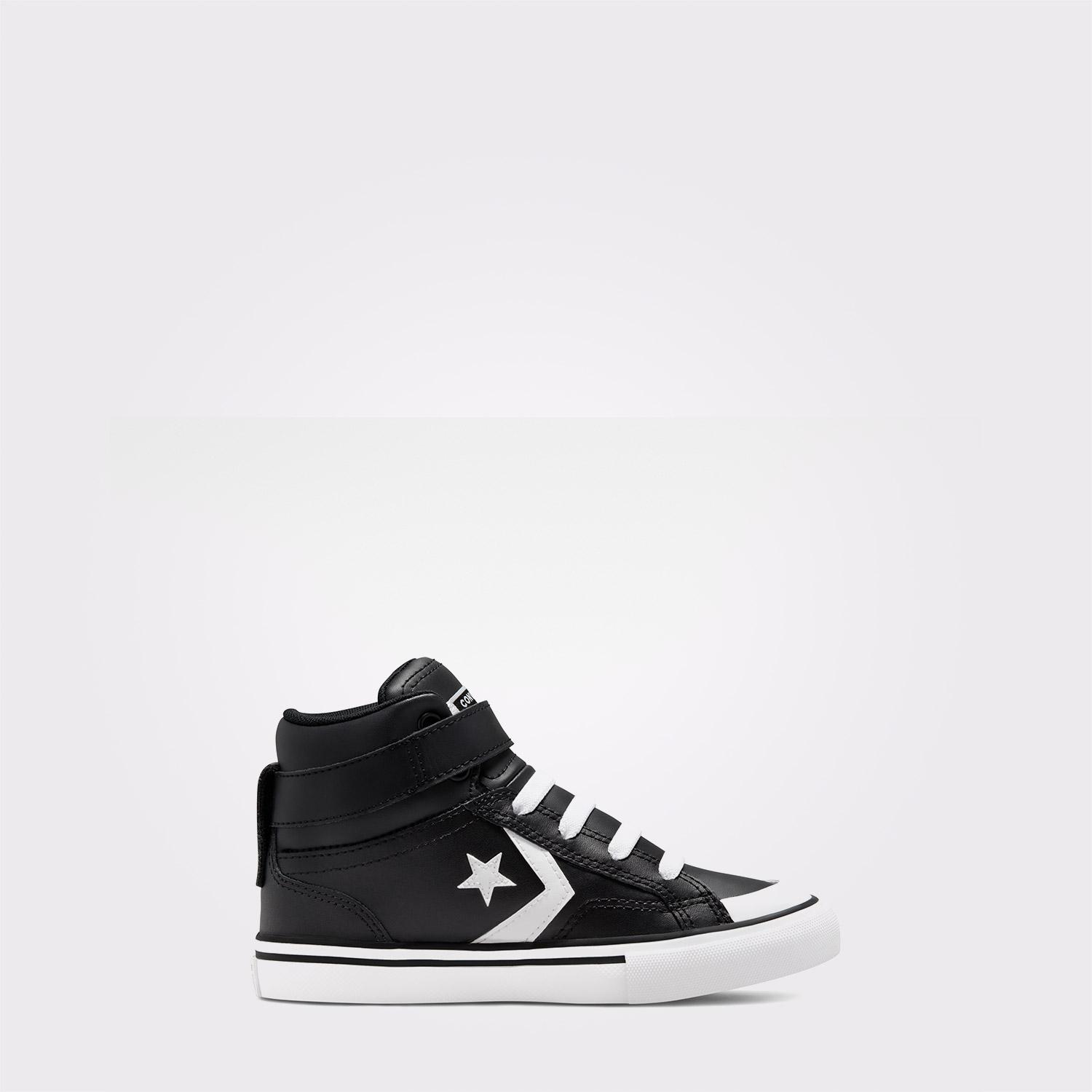 Converse Pro Blaze Çocuk Siyah Deri Sneaker
