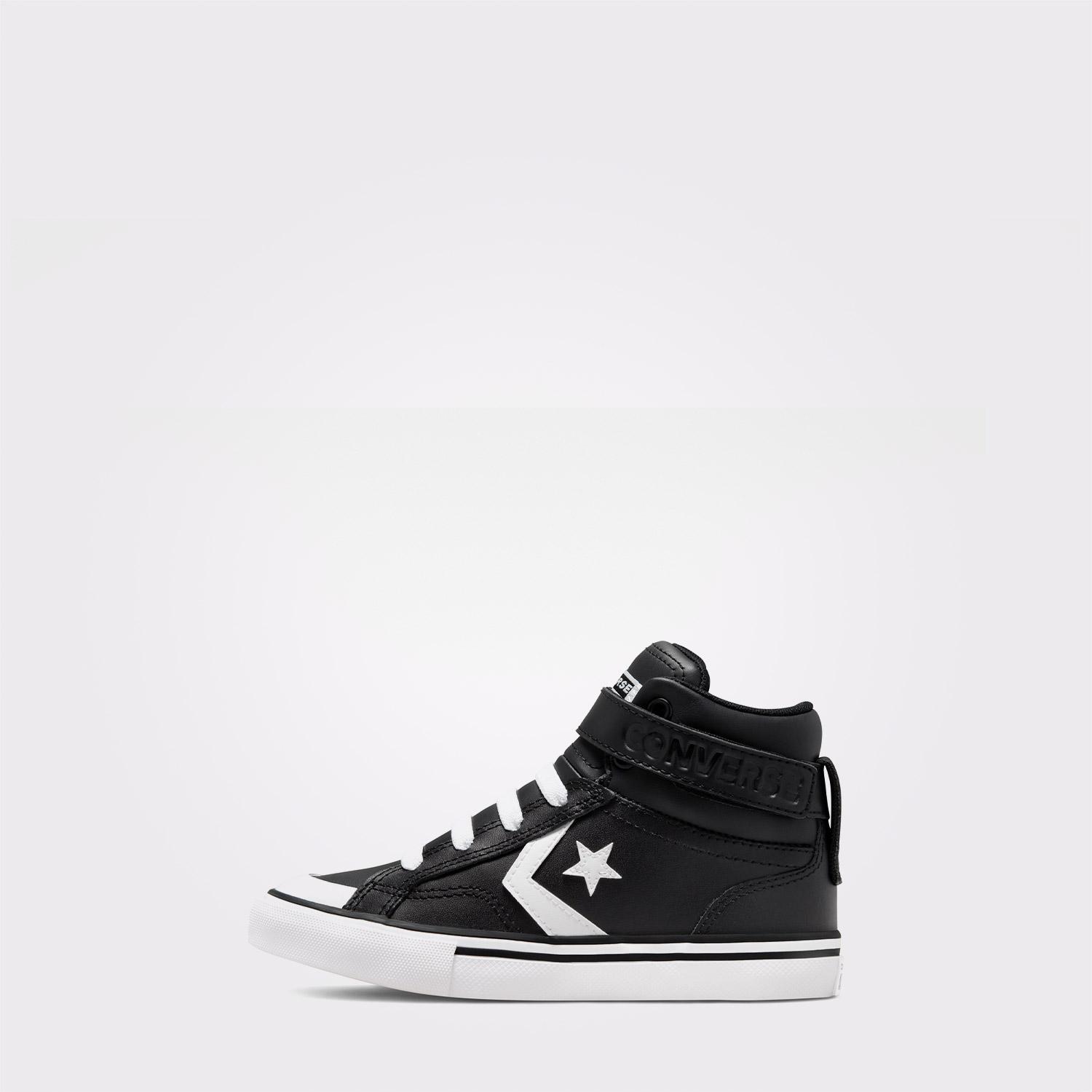 Converse Pro Blaze Çocuk Siyah Deri Sneaker
