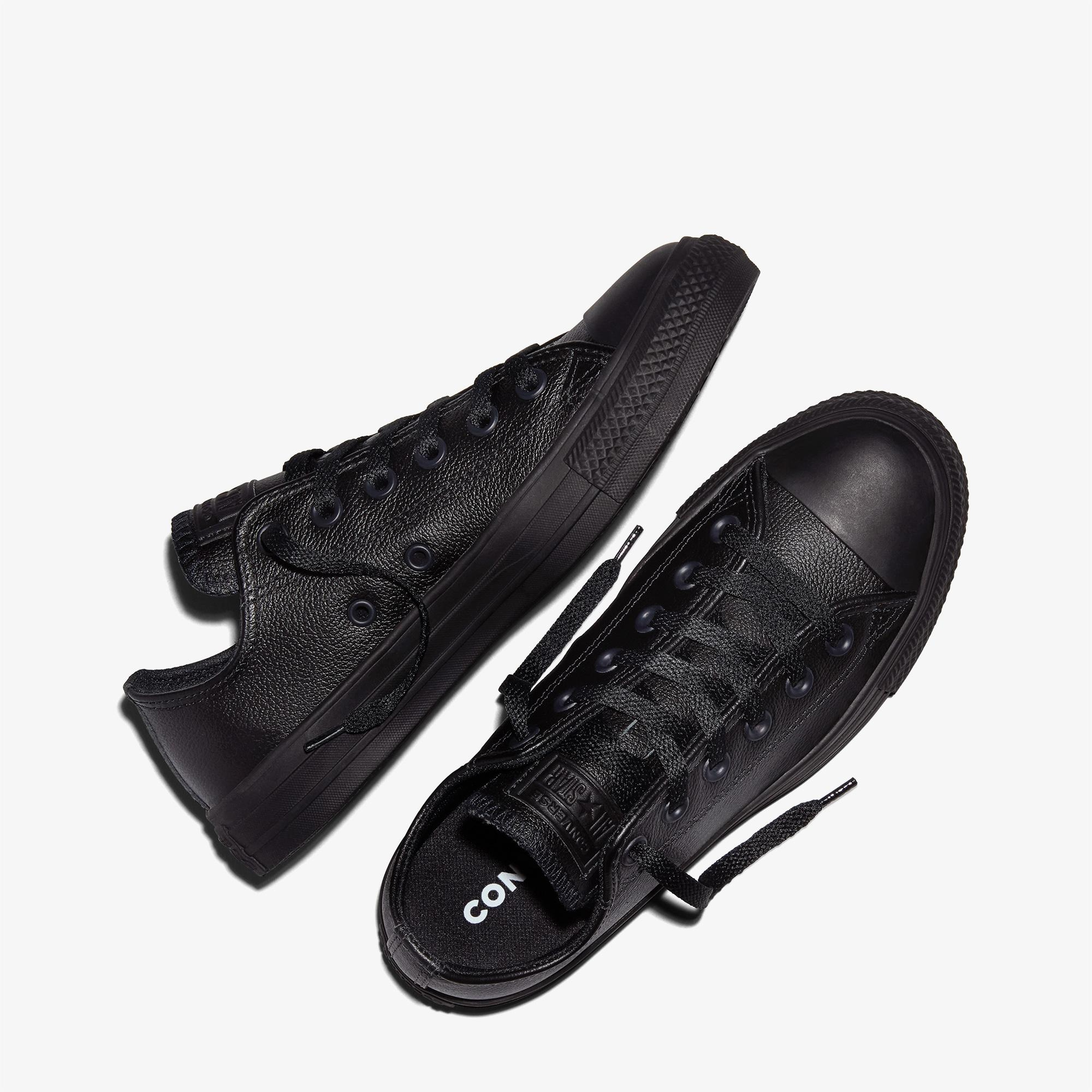 Converse Chuck Taylor All Star Tonal Unisex Siyah Deri Sneaker
