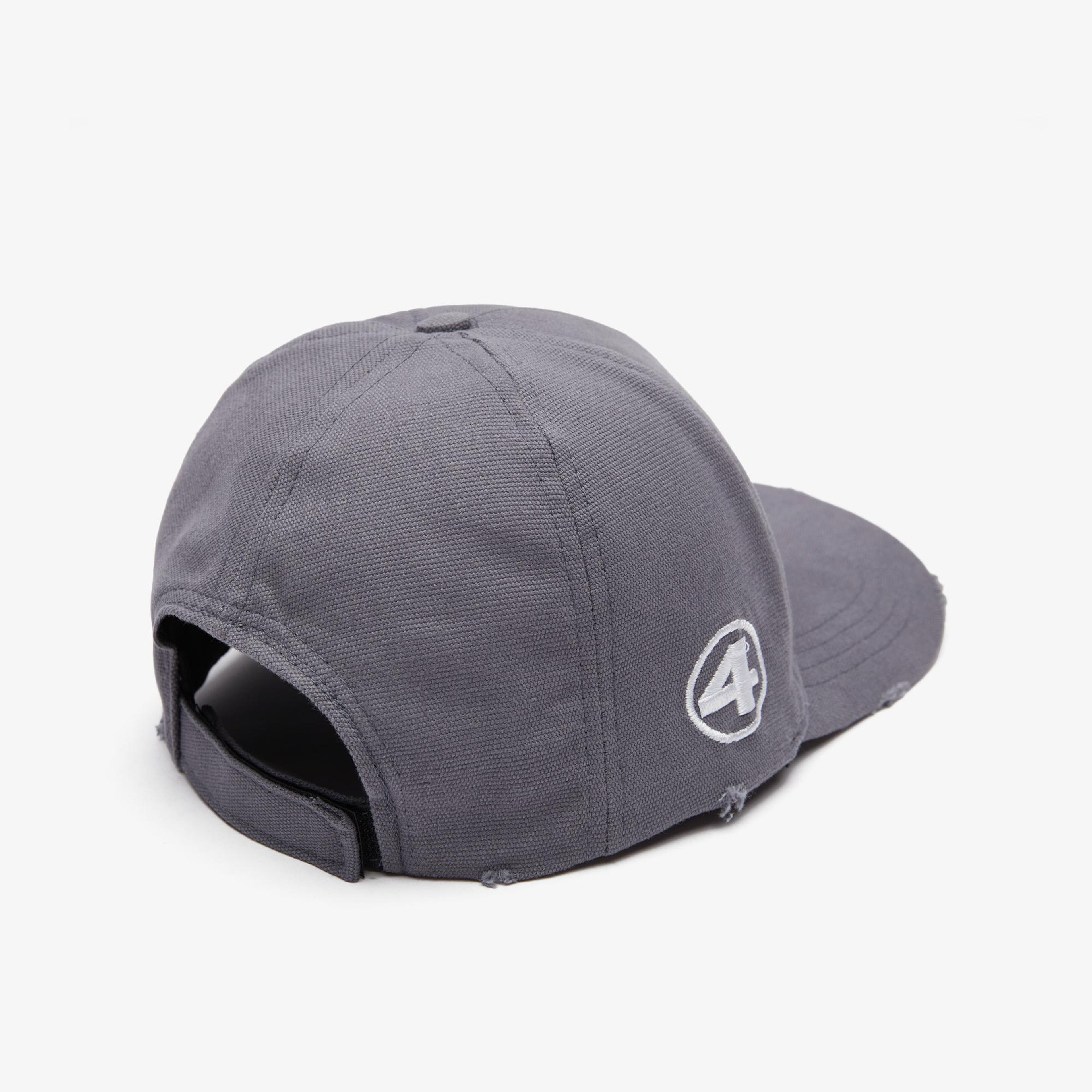 UNITED4 Unisex Gri Şapka