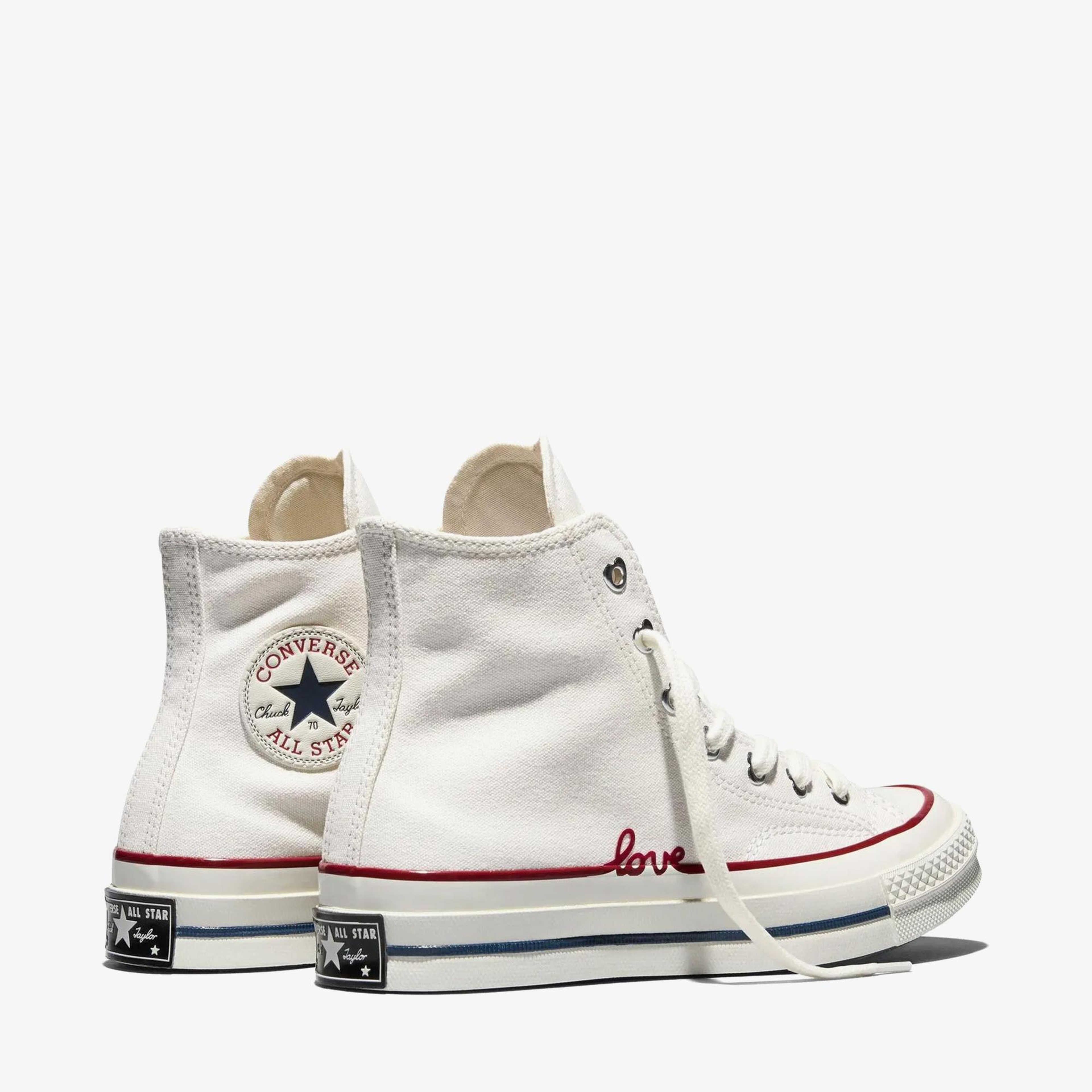 Converse Valentine's Day Chuck 70 Unisex Krem Sneaker