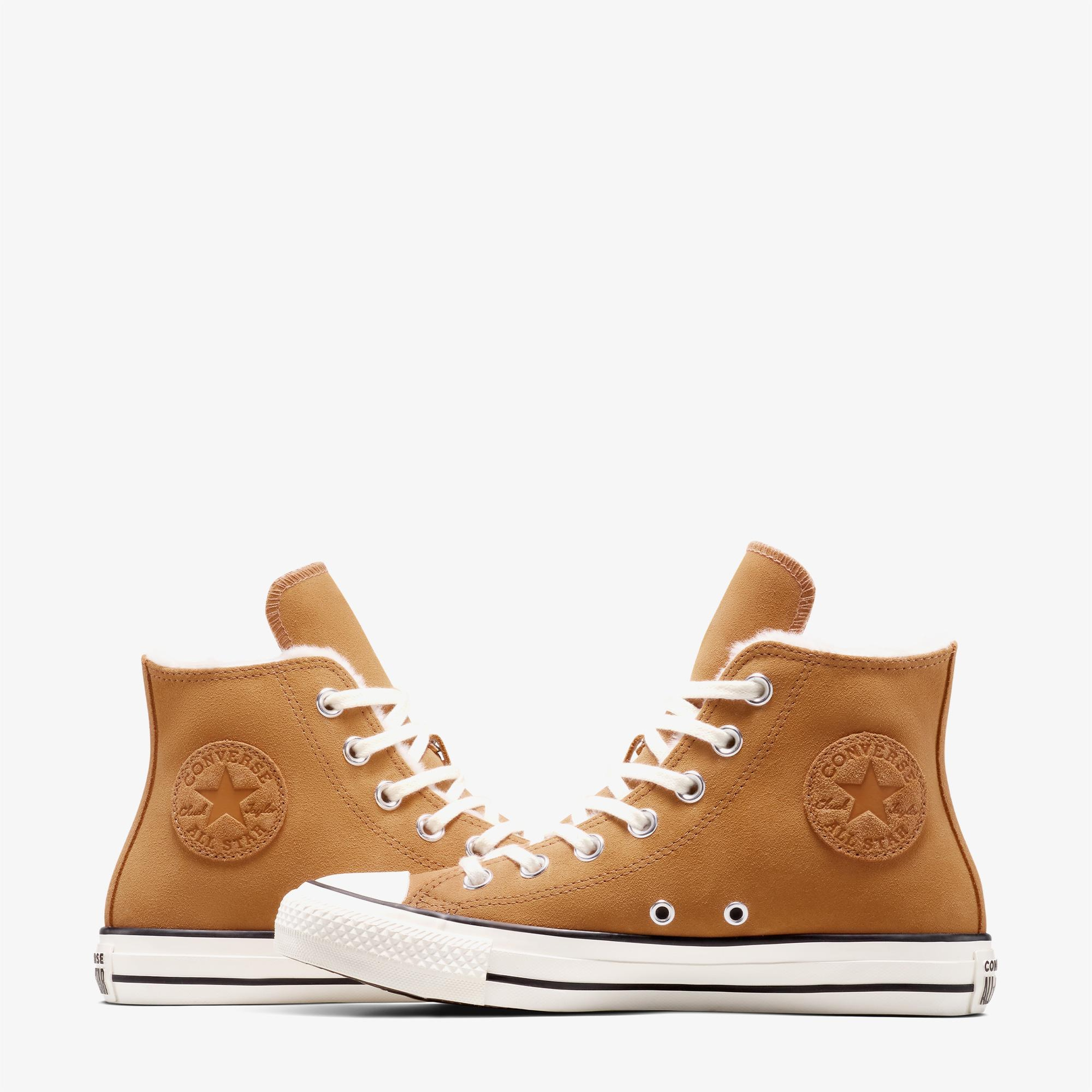 Converse Chuck Taylor All Star Kadın Sarı Süet Sneaker