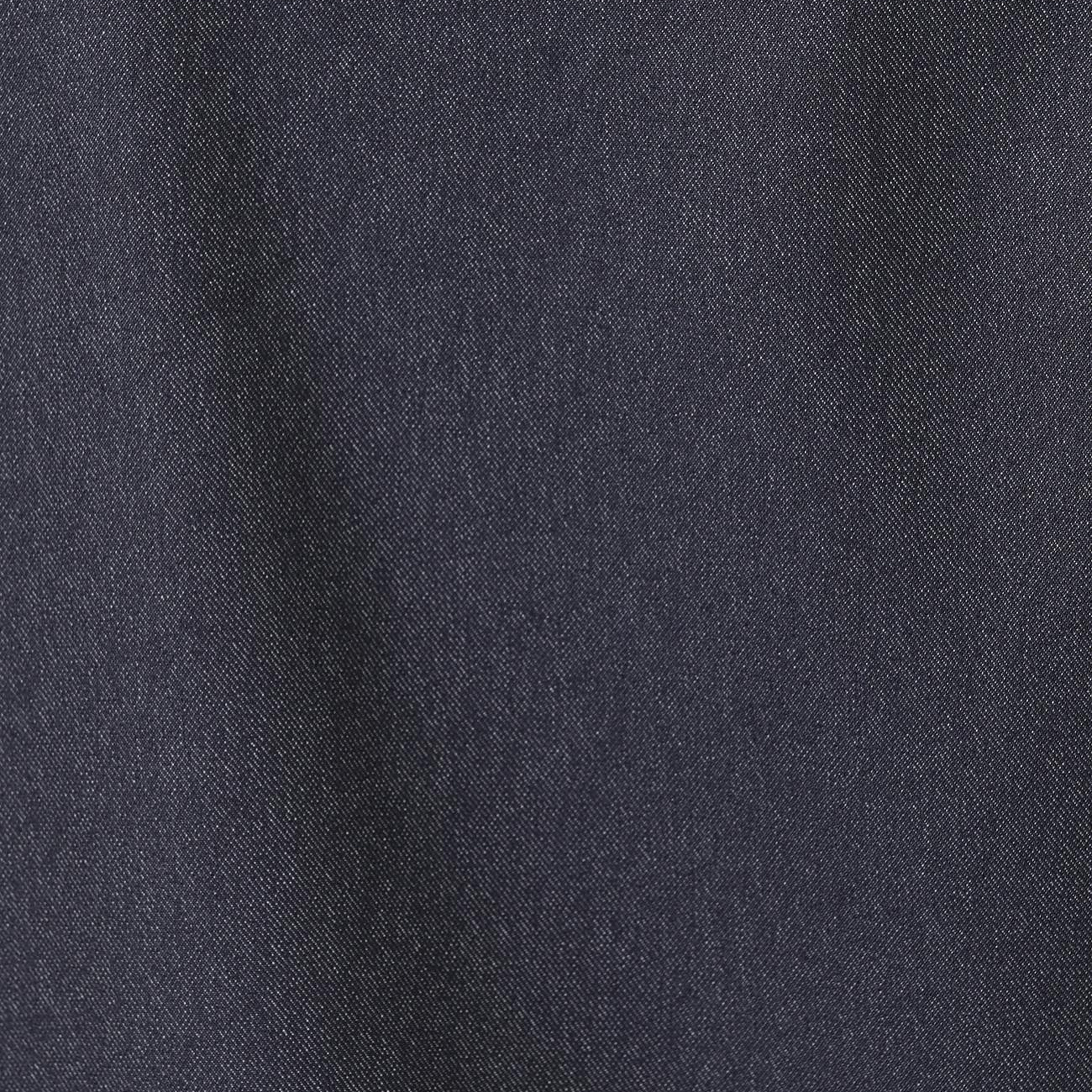 Network Erkek İndigo Denim Gömlek