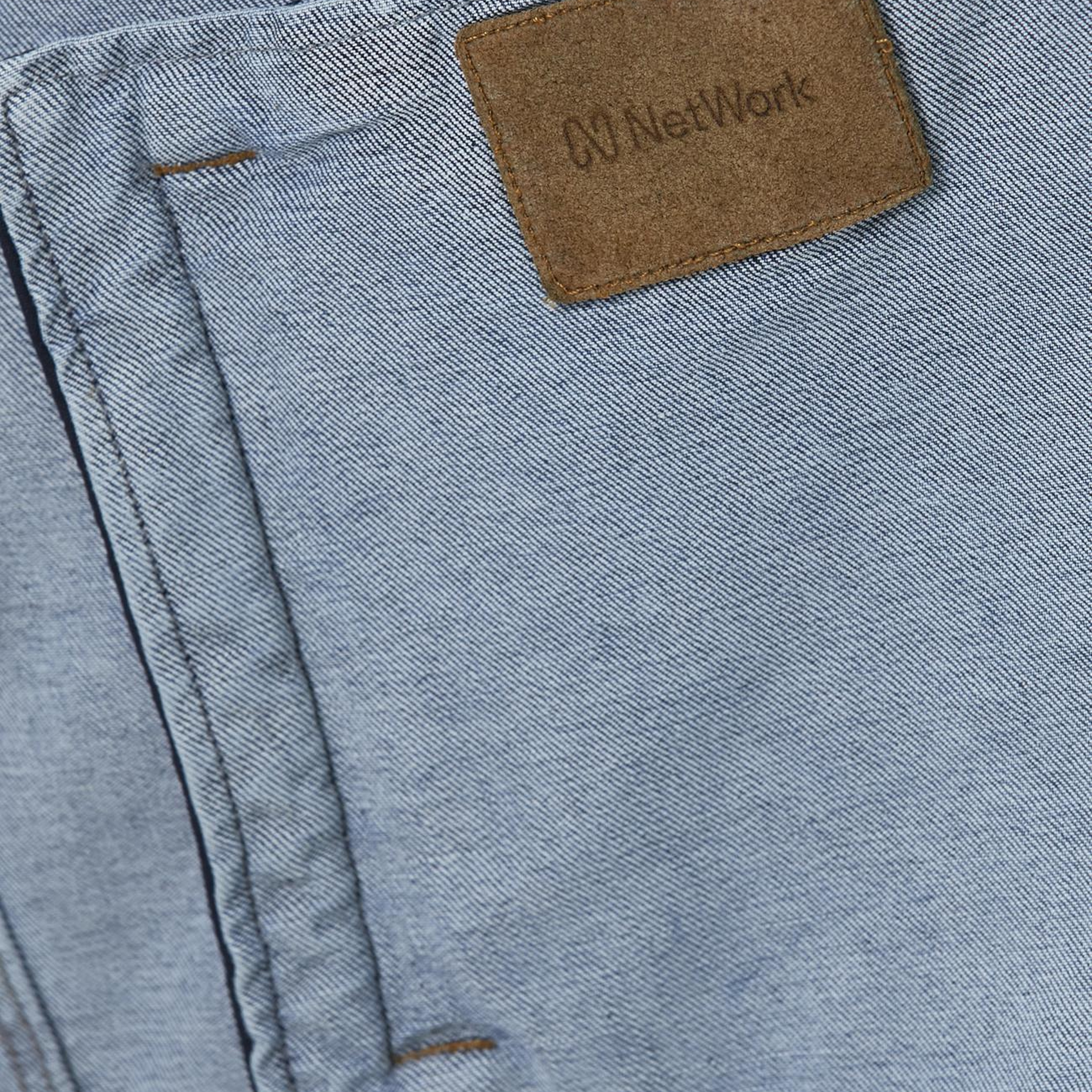Network Erkek Lacivert Denim Mont