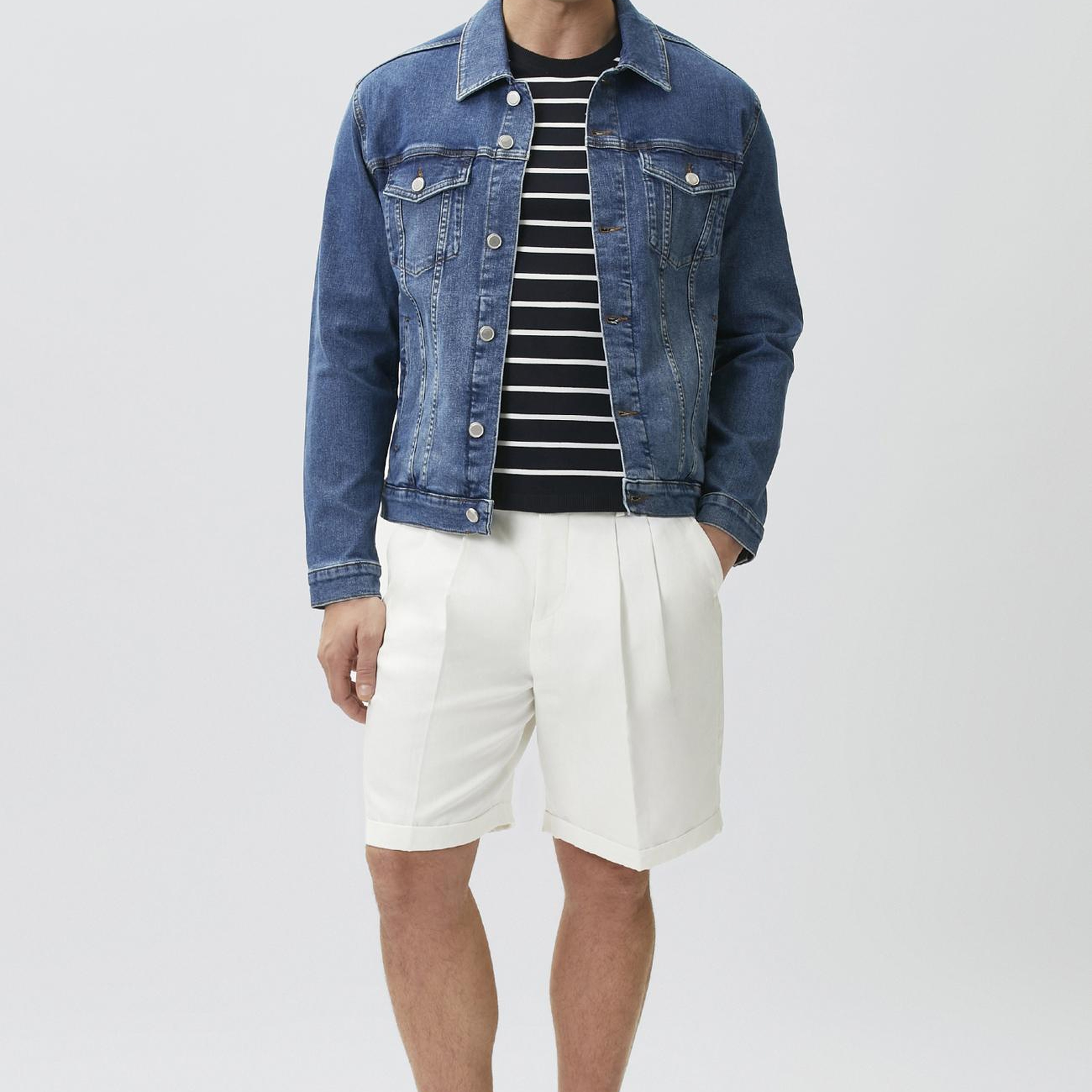 Network Erkek Lacivert Denim Mont