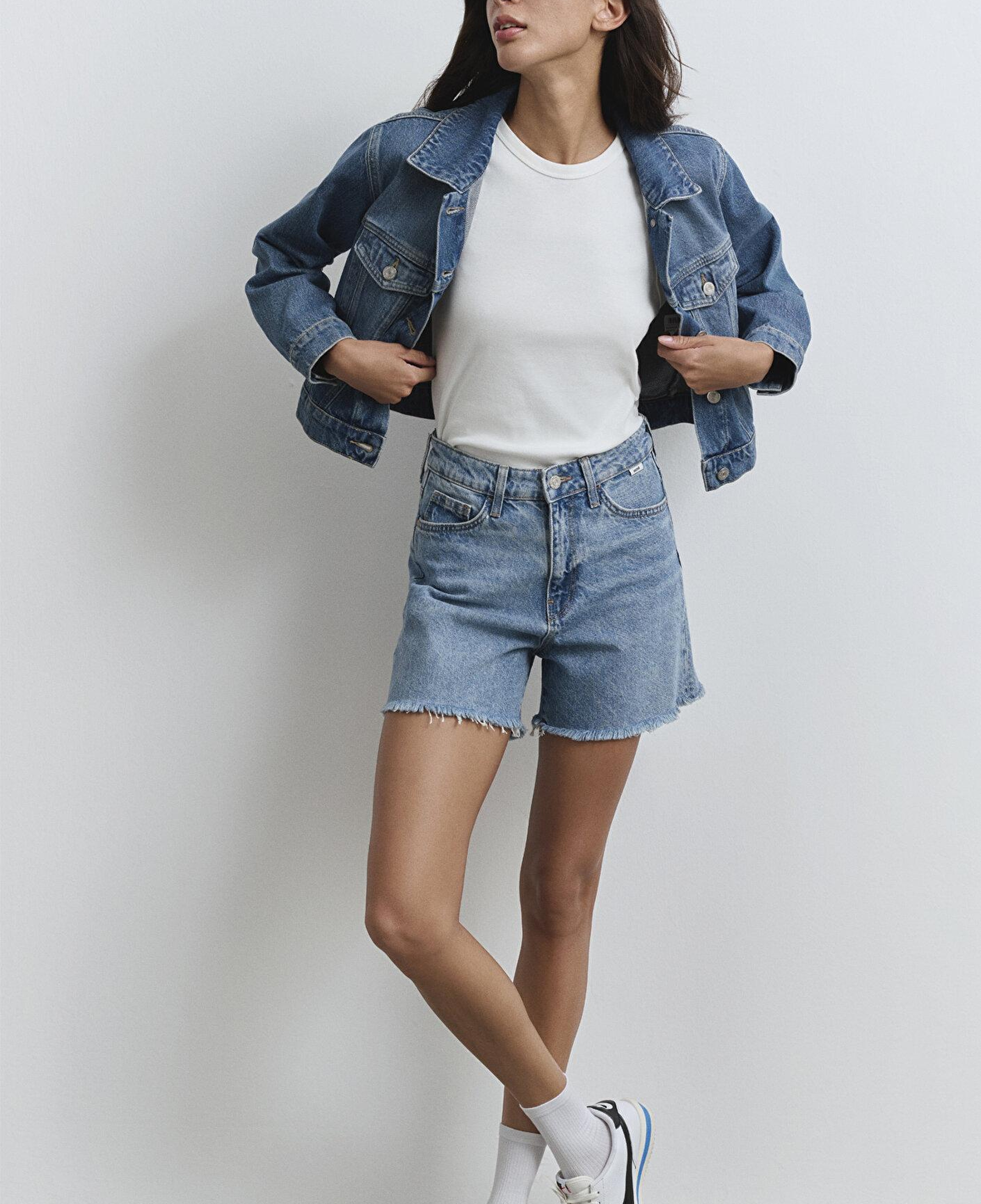 Mavi Millie 90lar Indigo Mavisi Jean Şort 1458987073