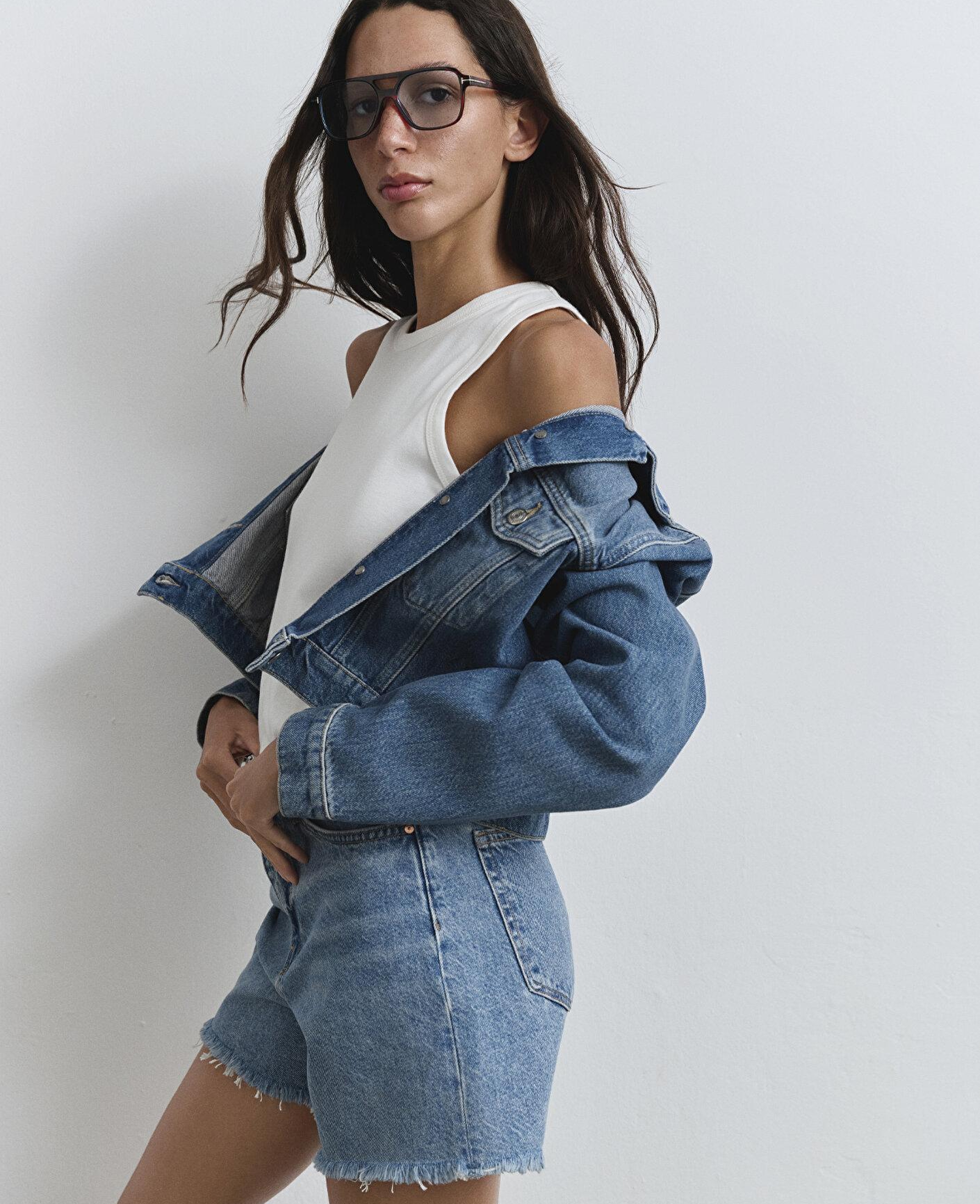 Mavi Millie 90lar Indigo Mavisi Jean Şort 1458987073